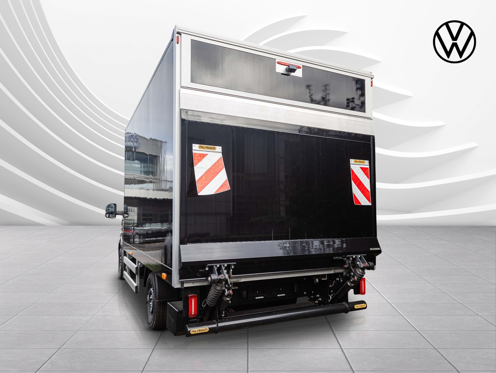 Volkswagen Crafter 35 Palfinger Koffer + Ladebordwand, Navi