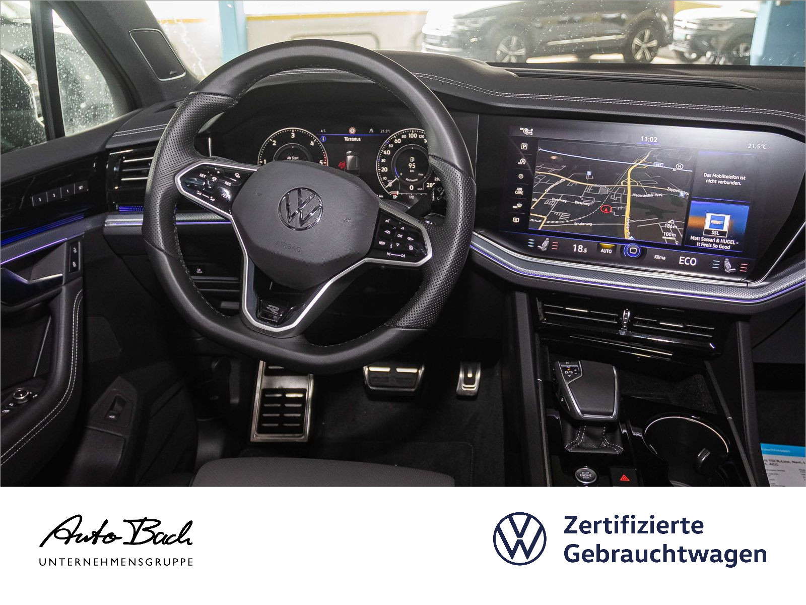 Volkswagen Touareg 3.0 V6 TDI R-Line, Navi, LED, Panoramadach, Standheizung, Leder, AHK, ACC