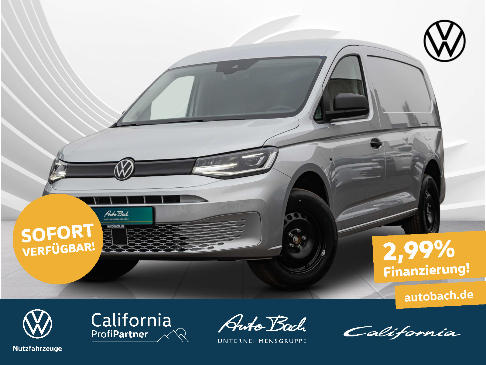 Volkswagen Caddy Cargo Maxi 2,0 l TDI | NAVI | LED | Vorb. AHK