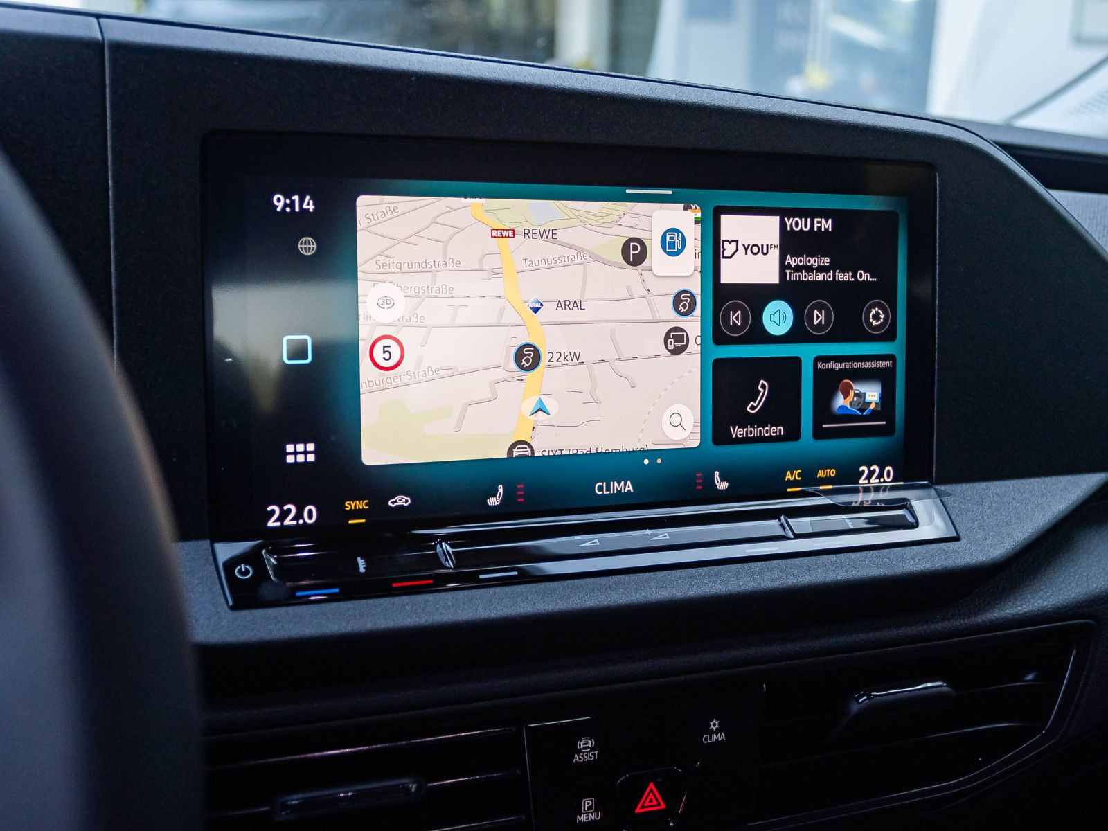 Volkswagen Caddy 5-Sitzer 2,0 l TDI | NAVI | ACC | LED