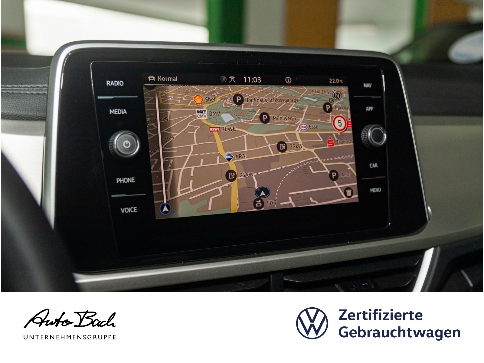 Volkswagen T-Roc 1.5 TSI DSG "MOVE" Navi, LED, Digital Cockpit, ACC, App-Connect