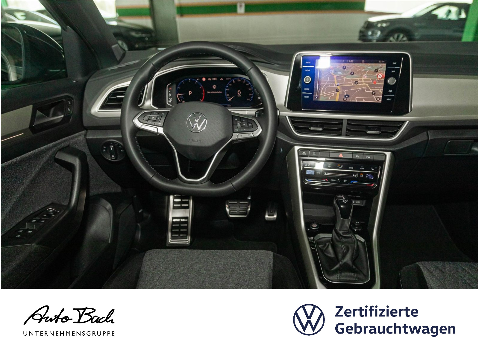 Volkswagen T-Roc 1.5 TSI DSG "MOVE" Navi, LED, Digital Cockpit, ACC, App-Connect