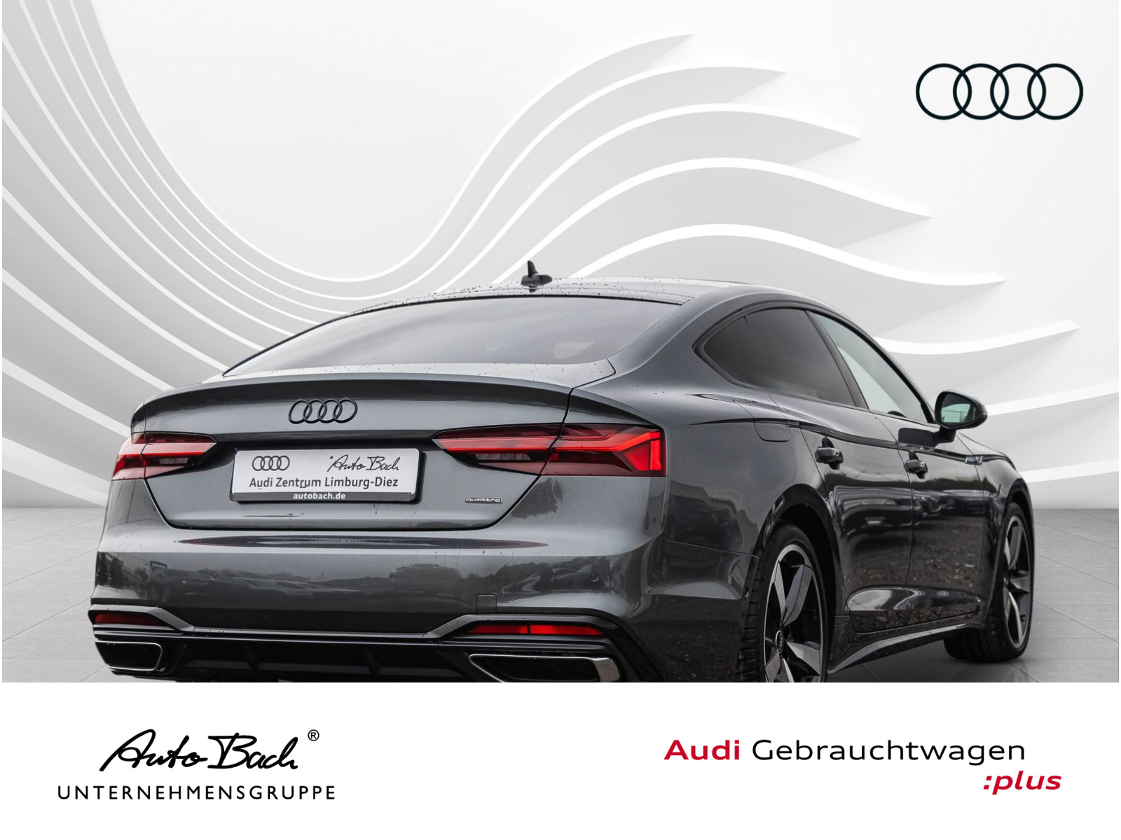 Audi A5 Sportback S line 40TDI qu Stronic Navi LED HuD GRA EPH AHK
