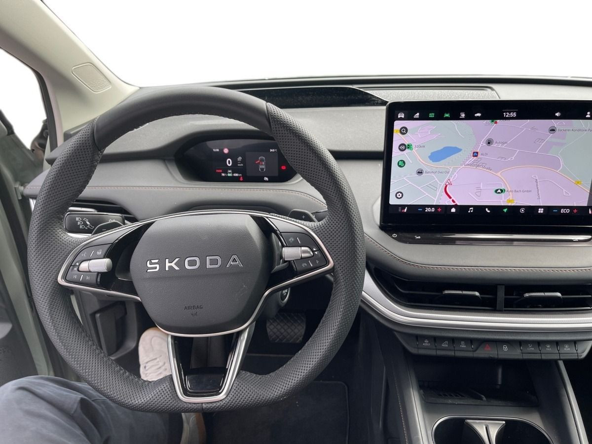 Skoda Elroq 85 Navi LED Standhzg Standklima HuD AHK