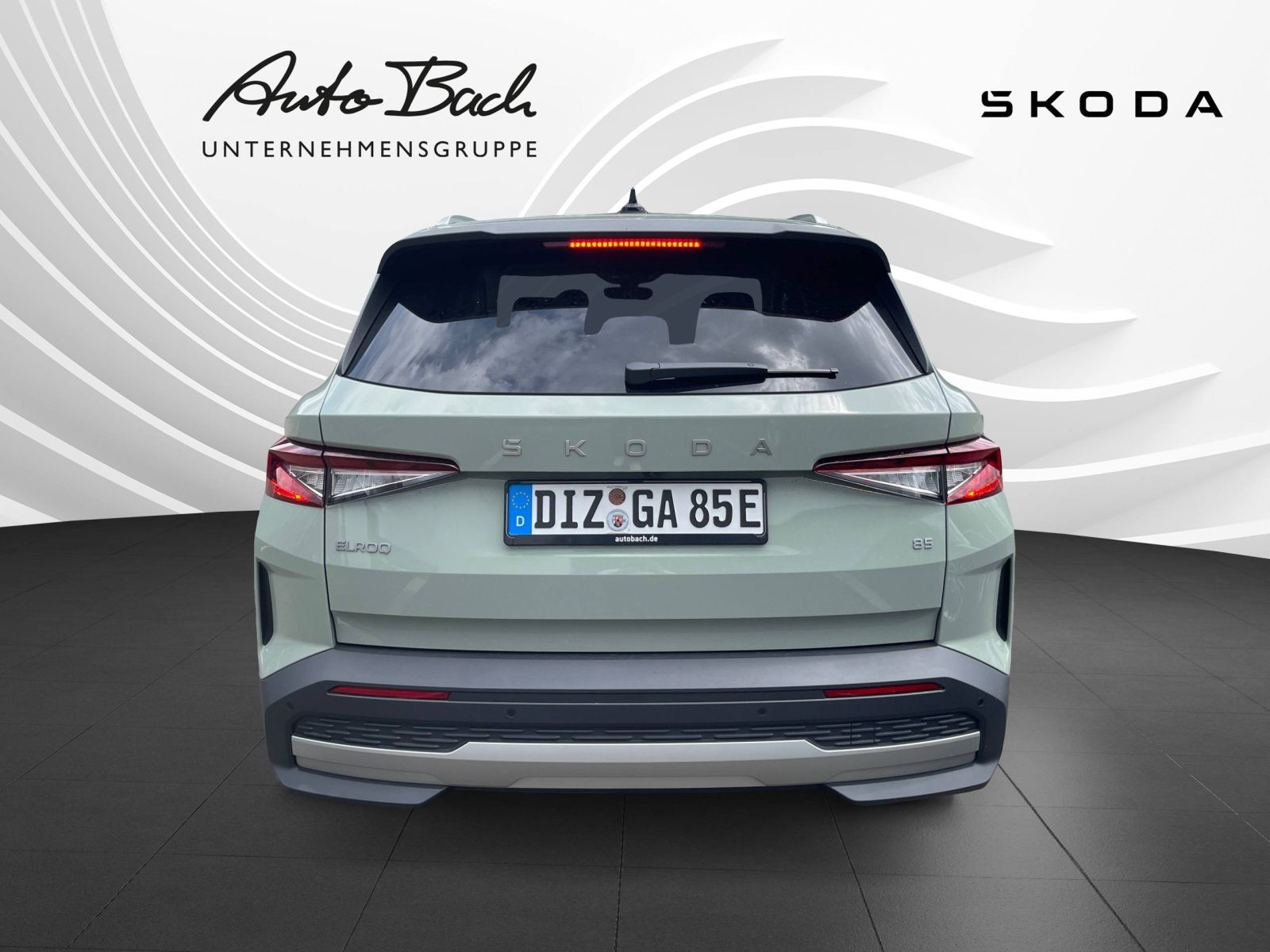 Skoda Elroq 85 Navi LED Standhzg Standklima HuD AHK
