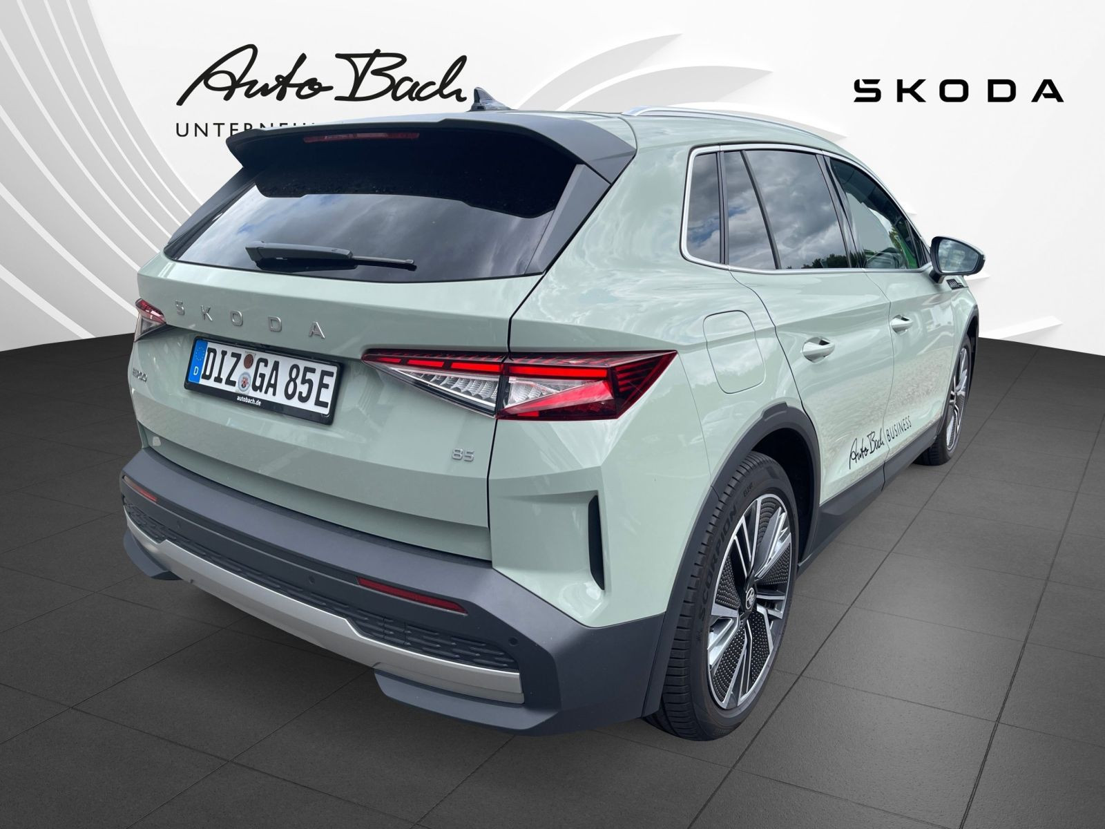 Skoda Elroq 85 Navi LED Standhzg Standklima HuD AHK