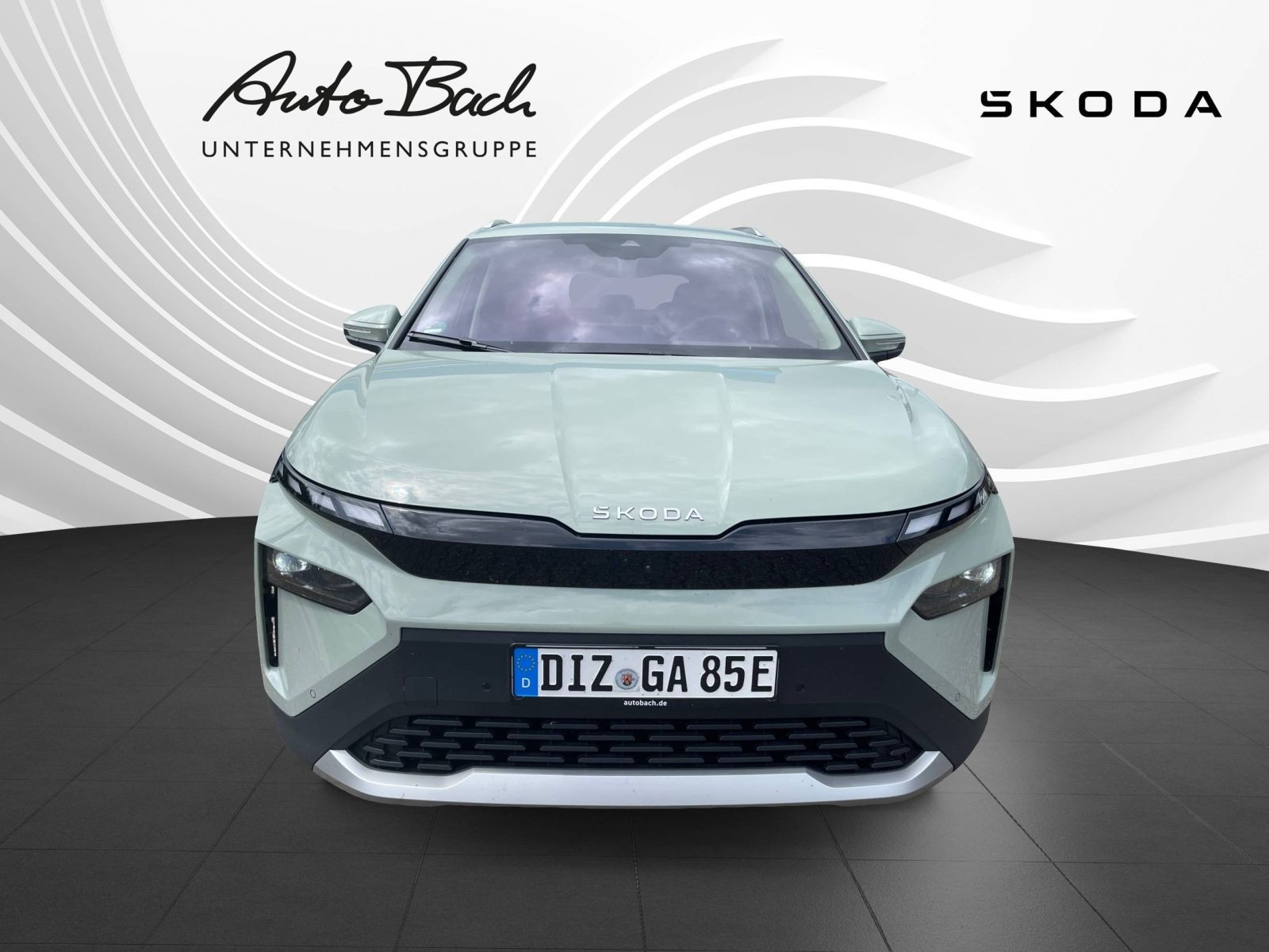 Skoda Elroq 85 Navi LED Standhzg Standklima HuD AHK