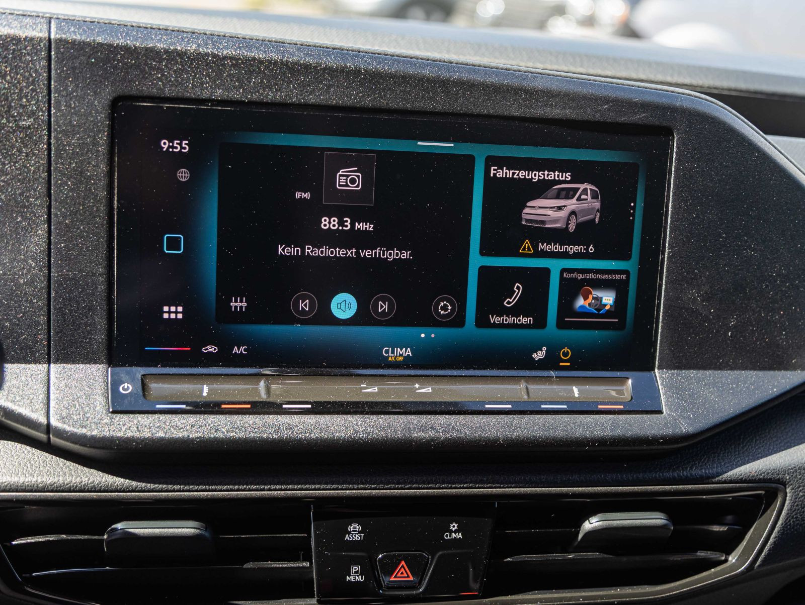 Volkswagen Caddy Cargo 2.0 TDI Klima CarPlay GRA EPH DAB