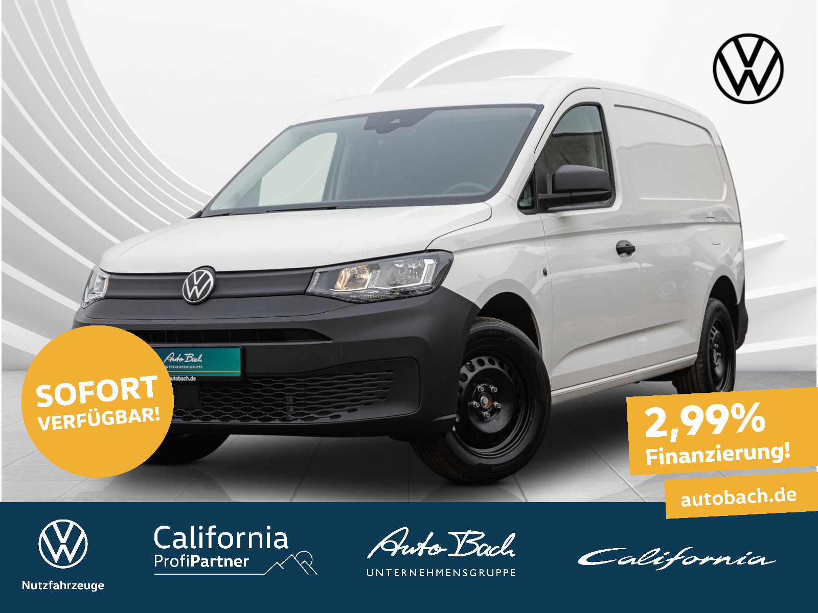 Volkswagen Caddy Cargo Maxi 2,0 l TDI | App-Connect | Klima