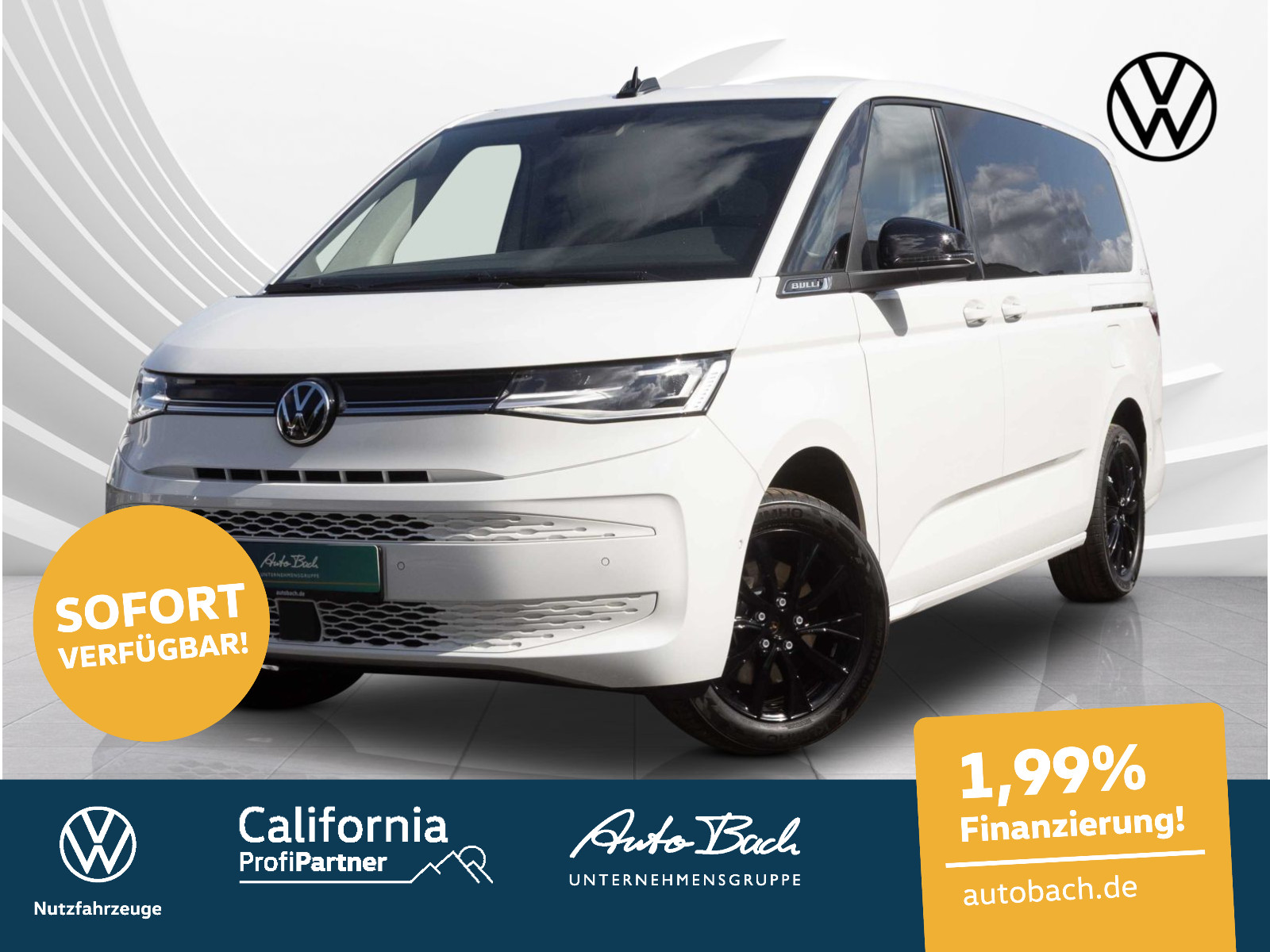 Volkswagen T7 Multivan "GOAL" 2,0 l TSI lang | IQ-Light | Navi Pro