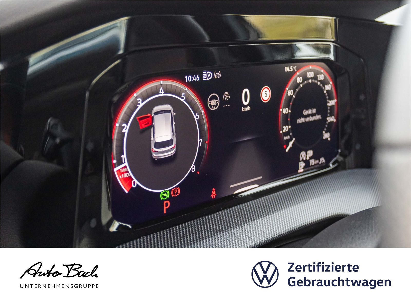 Volkswagen Golf VIII GTI 2.0 TSI DSG Navi LED Panorama Digital Cockpit HuD DCC ACC EPH
