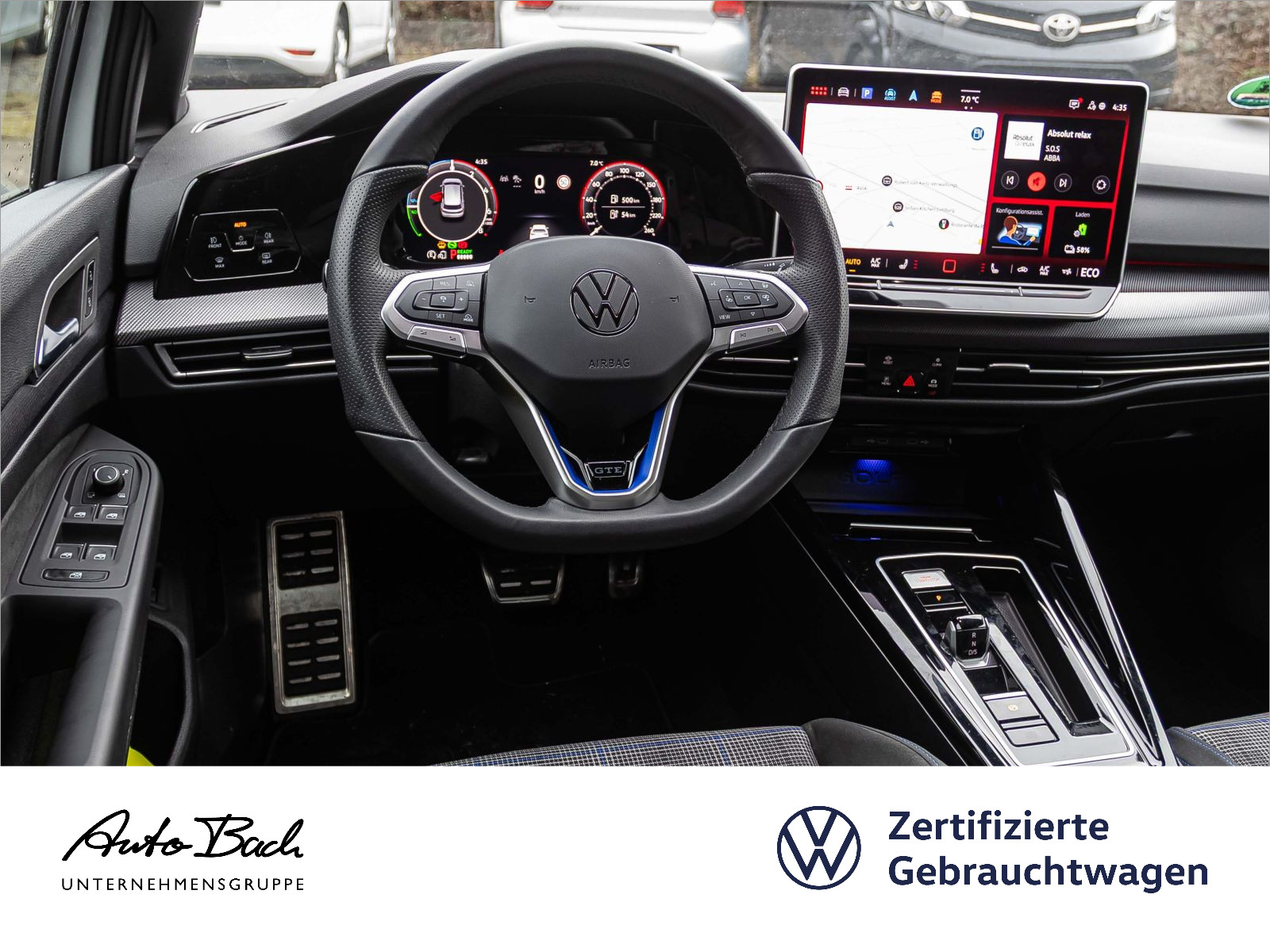 Volkswagen Golf VIII GTE 1.5 eHybrid DSG Navi LED HuD Digital Cockpit DCC ACC EPH