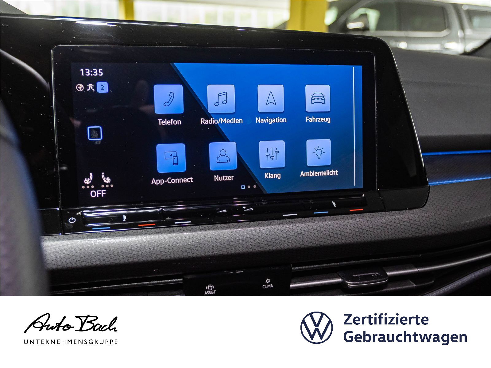 Volkswagen Golf VIII GTI Clubsport, Panoramadach, LED, Navi, ACC, App-Connect, Klima