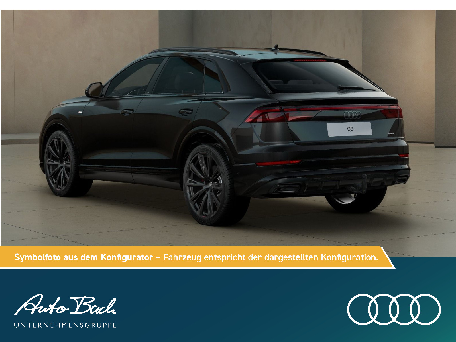 Audi Q8 TDI-Line Sport quattro 210 kW Allradl. AHK Pano HuD B&O