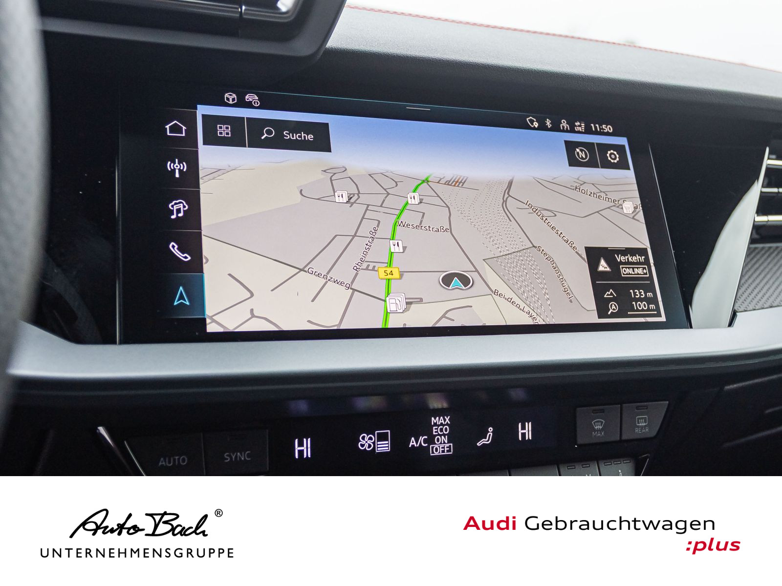 Audi A3 Sportback S line TFSI Stronic Navi LED HuD ACC AHK