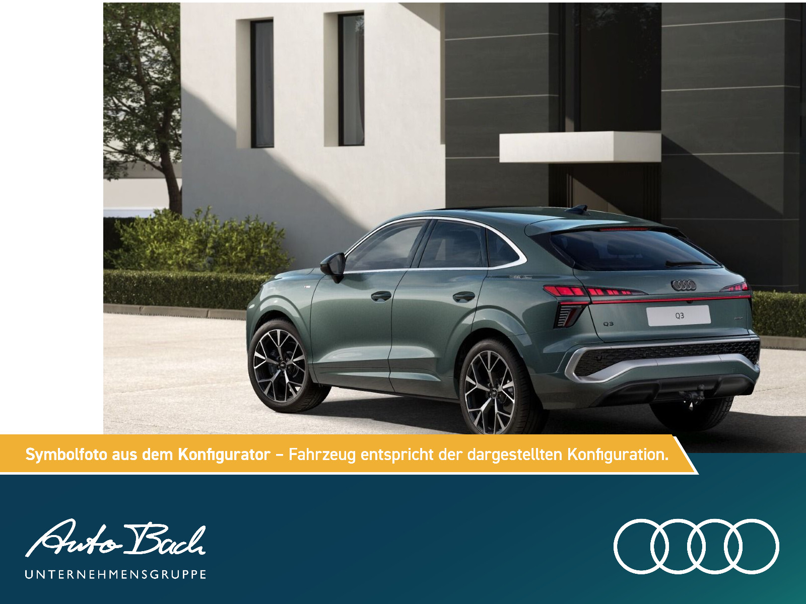 Audi Q3 Sportback TFSI quattro 150 kW S MMI Pro Tech-Plus Pano Matrix AHK