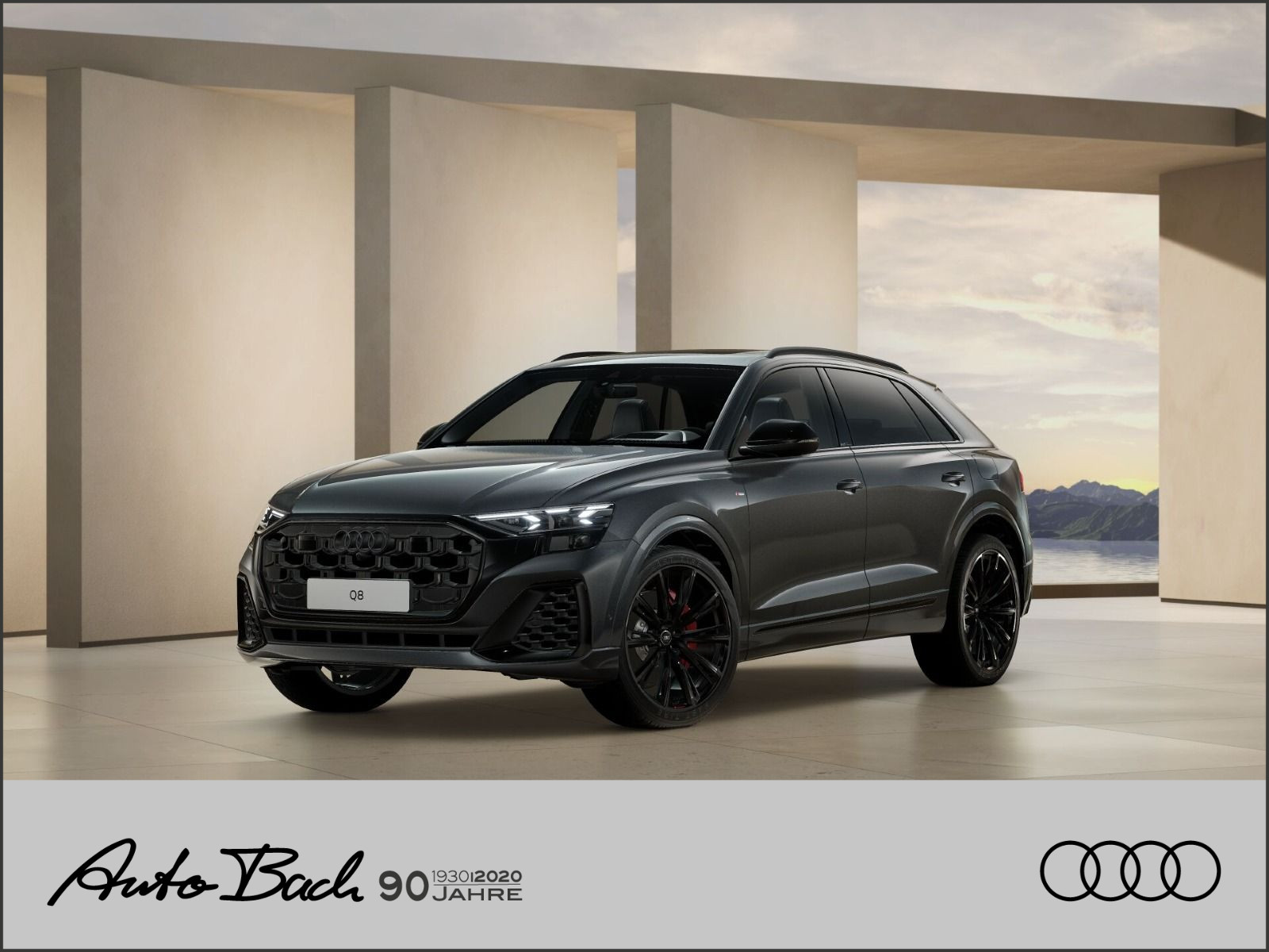 Audi Q8 TFSI e quattro 360 kW 0,5% AHK Pano