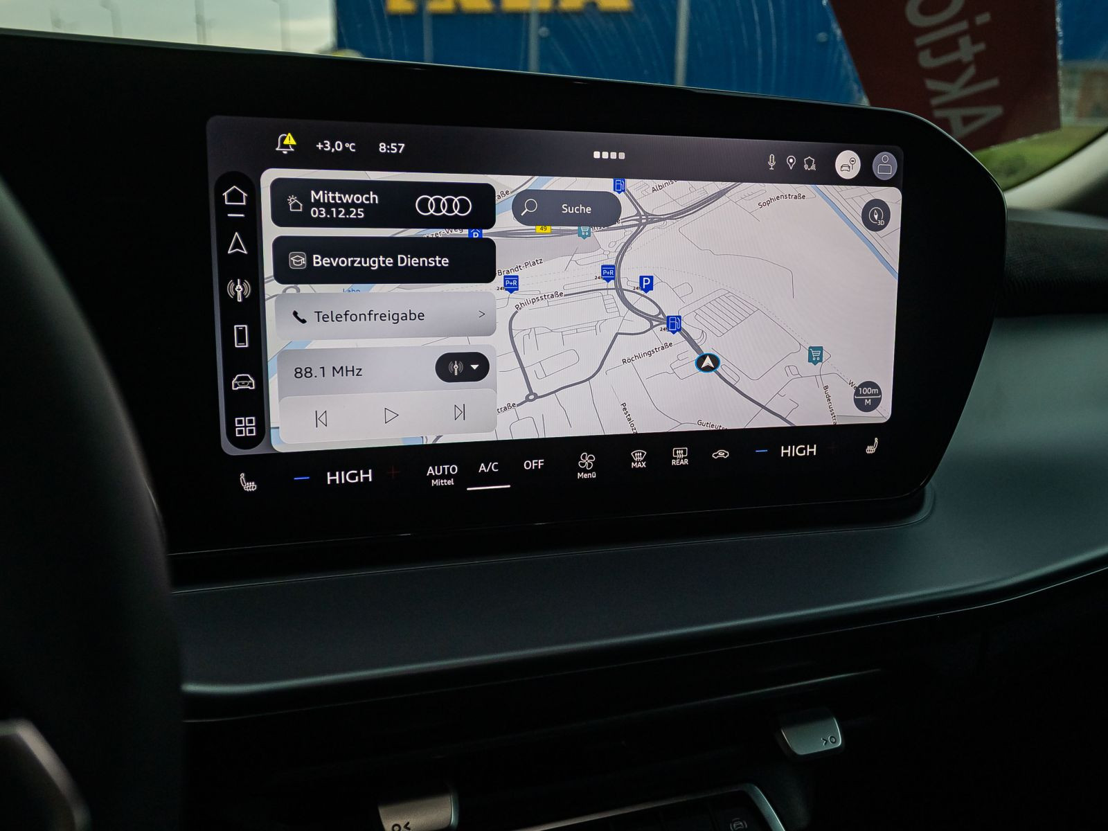 Audi Q3 Sportback TFSI 110kW S Tech S-Exterieur AHK