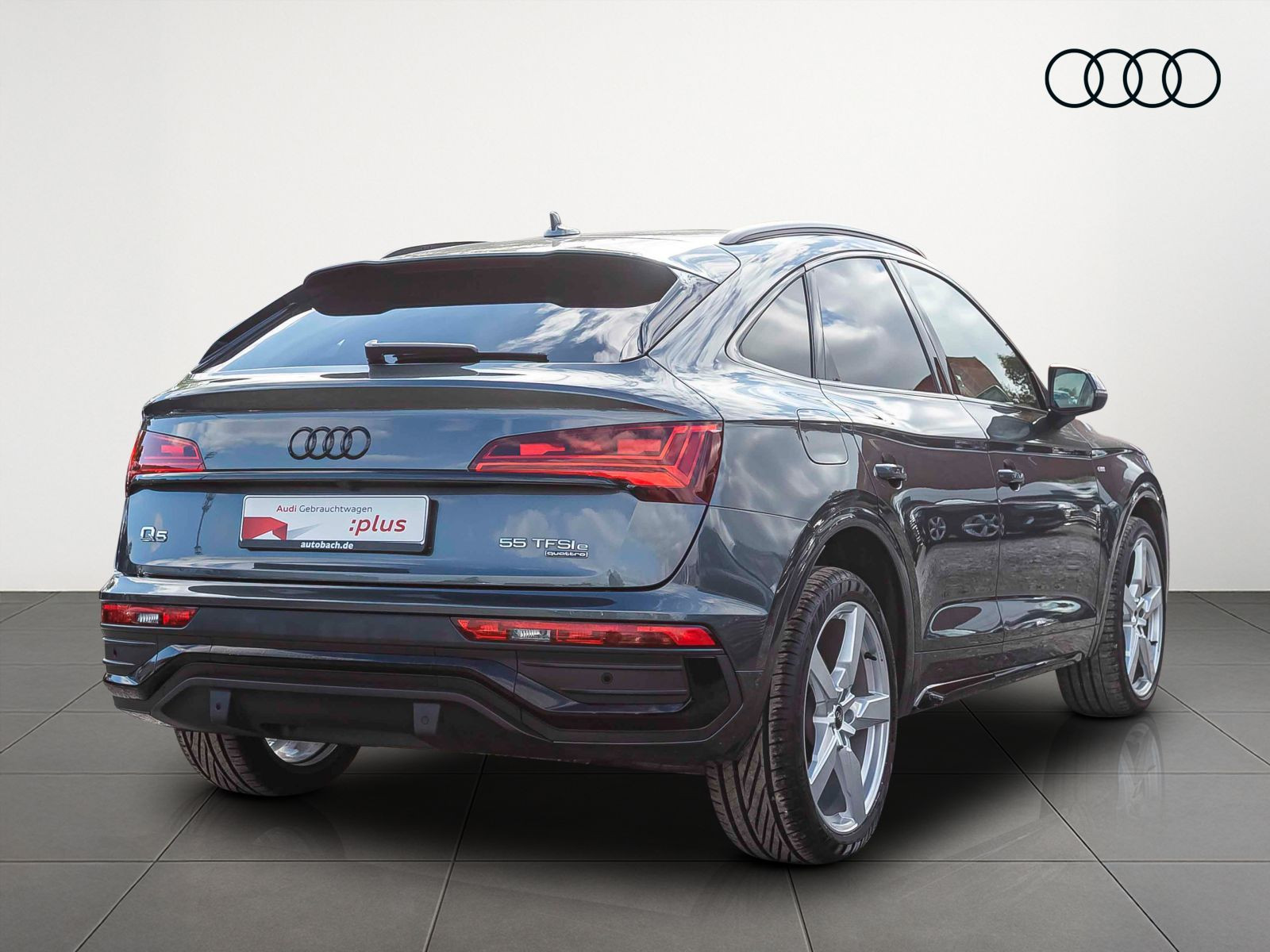 Audi Q5 Sportback 55 TFSIe qu. S line AHK ACC Matrix B&O