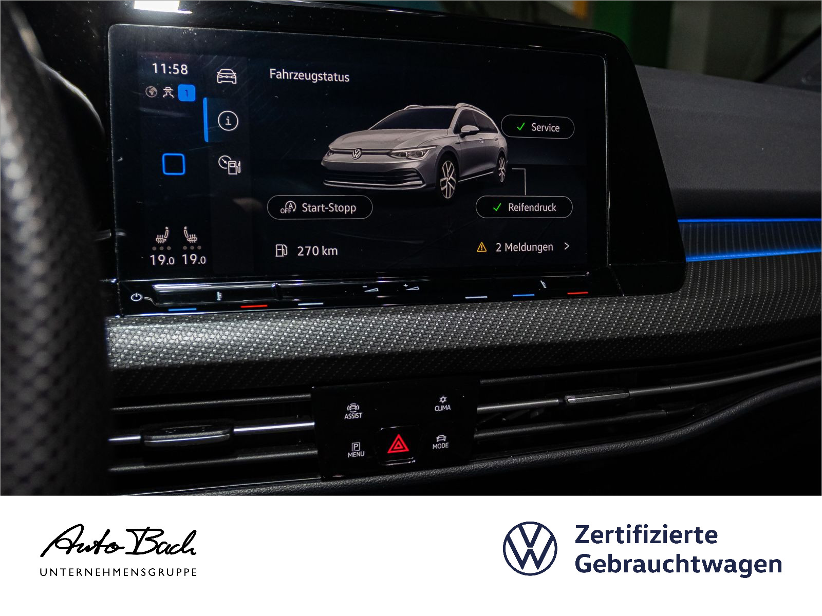 Volkswagen Golf VIII Variant 2.0 TDI DSG R-Line, Panoramadach, LED, App-Connect