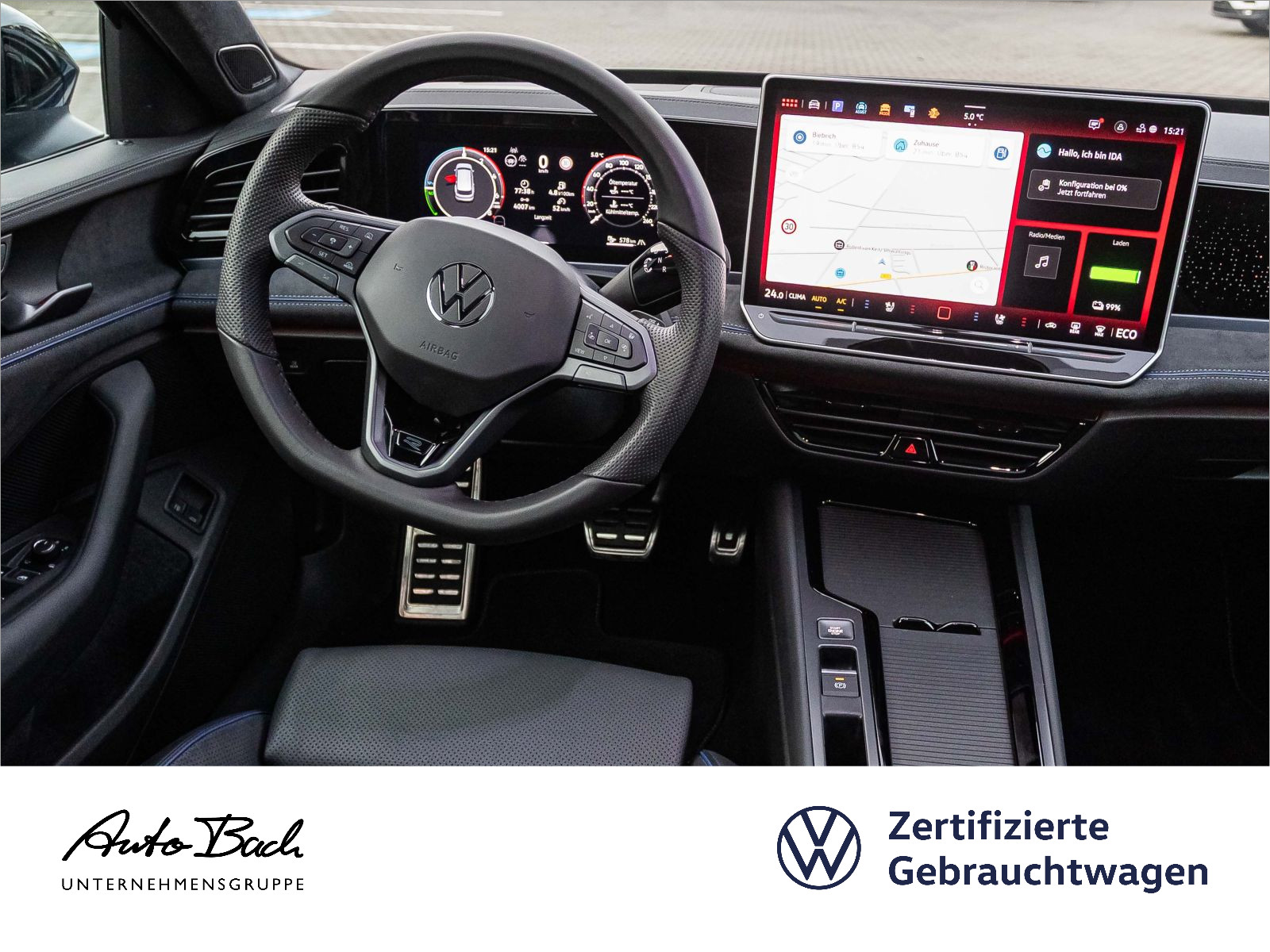 Volkswagen Passat Variant 1.5 eHybrid R-Line DSG Navi LED HuD Panorama ACC AHK