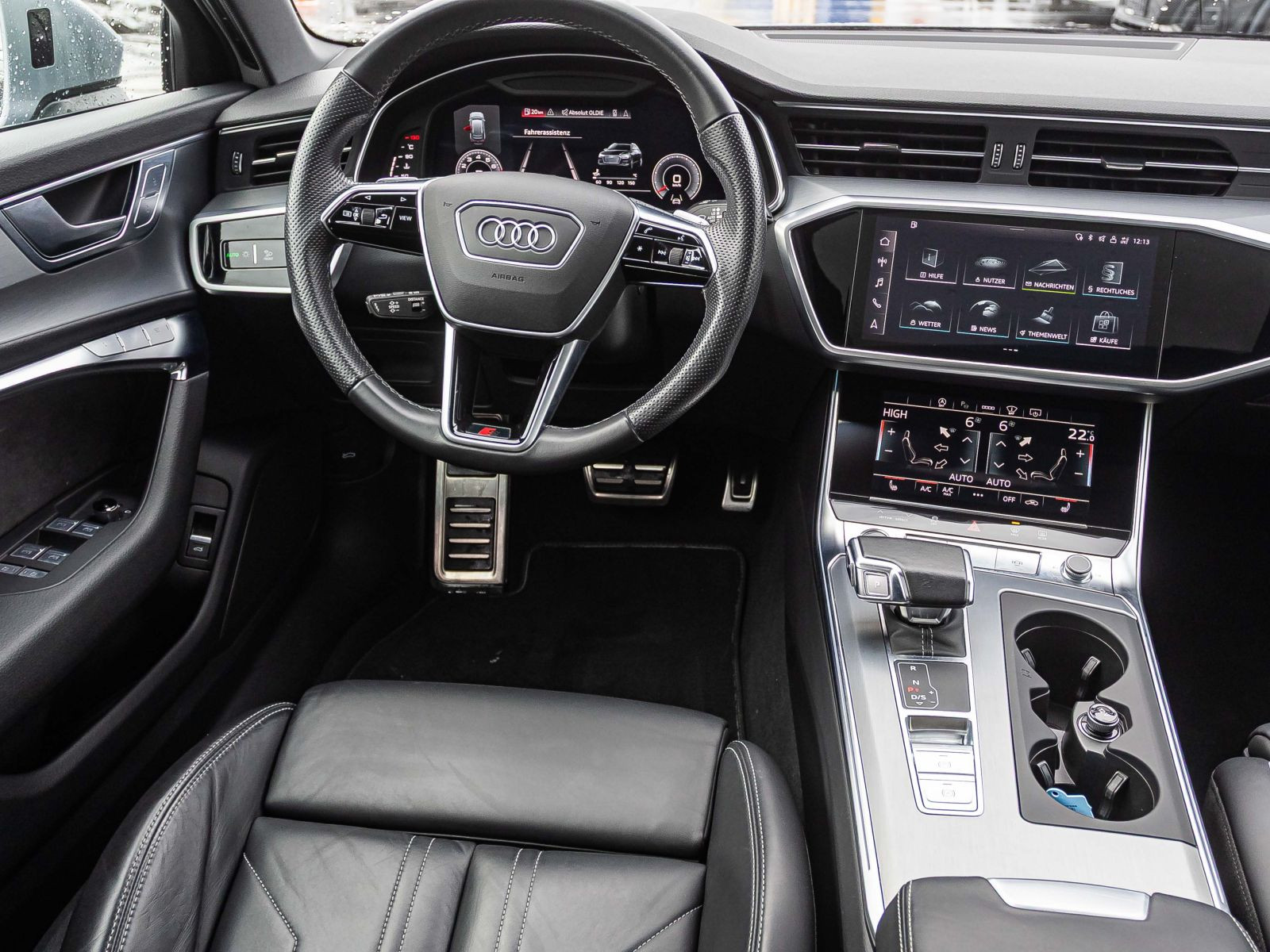 Audi A6 Avant S line 55TFSI qu Navi LED HuD Panorama ACC