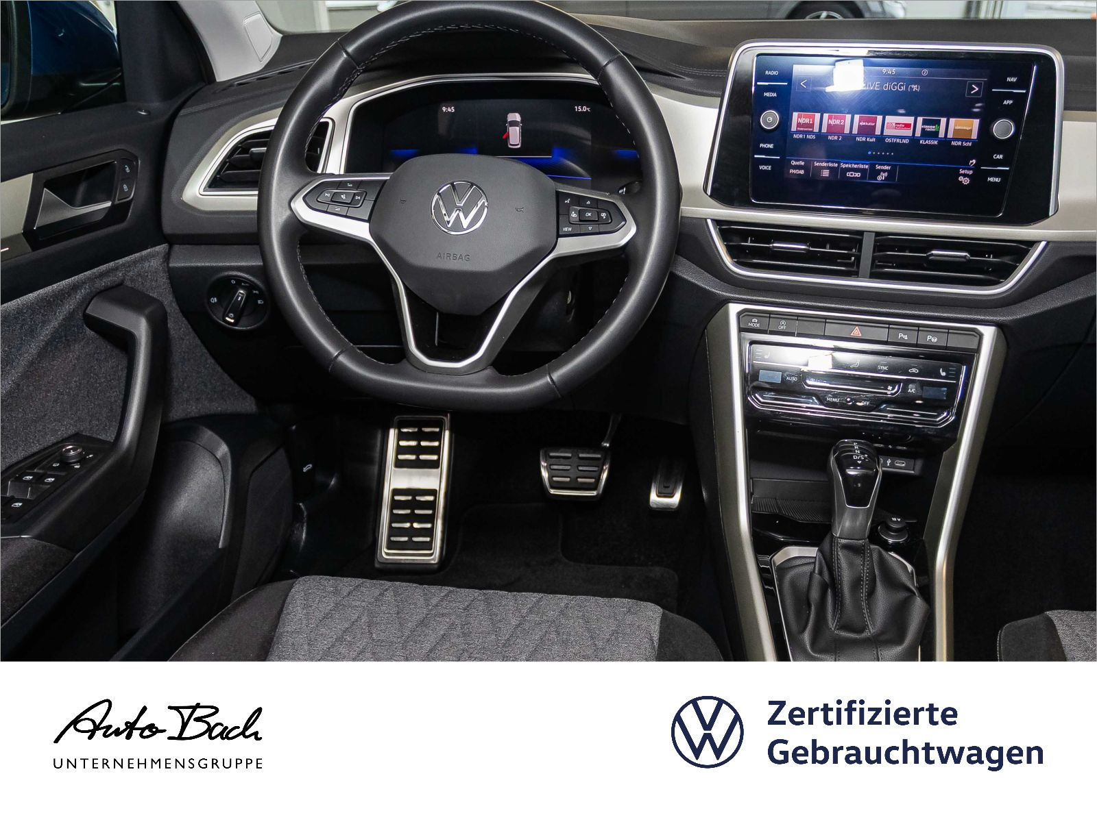 Volkswagen T-Roc 1.5 TSI MOVE DSG Navi LED CarPlay EPH DAB