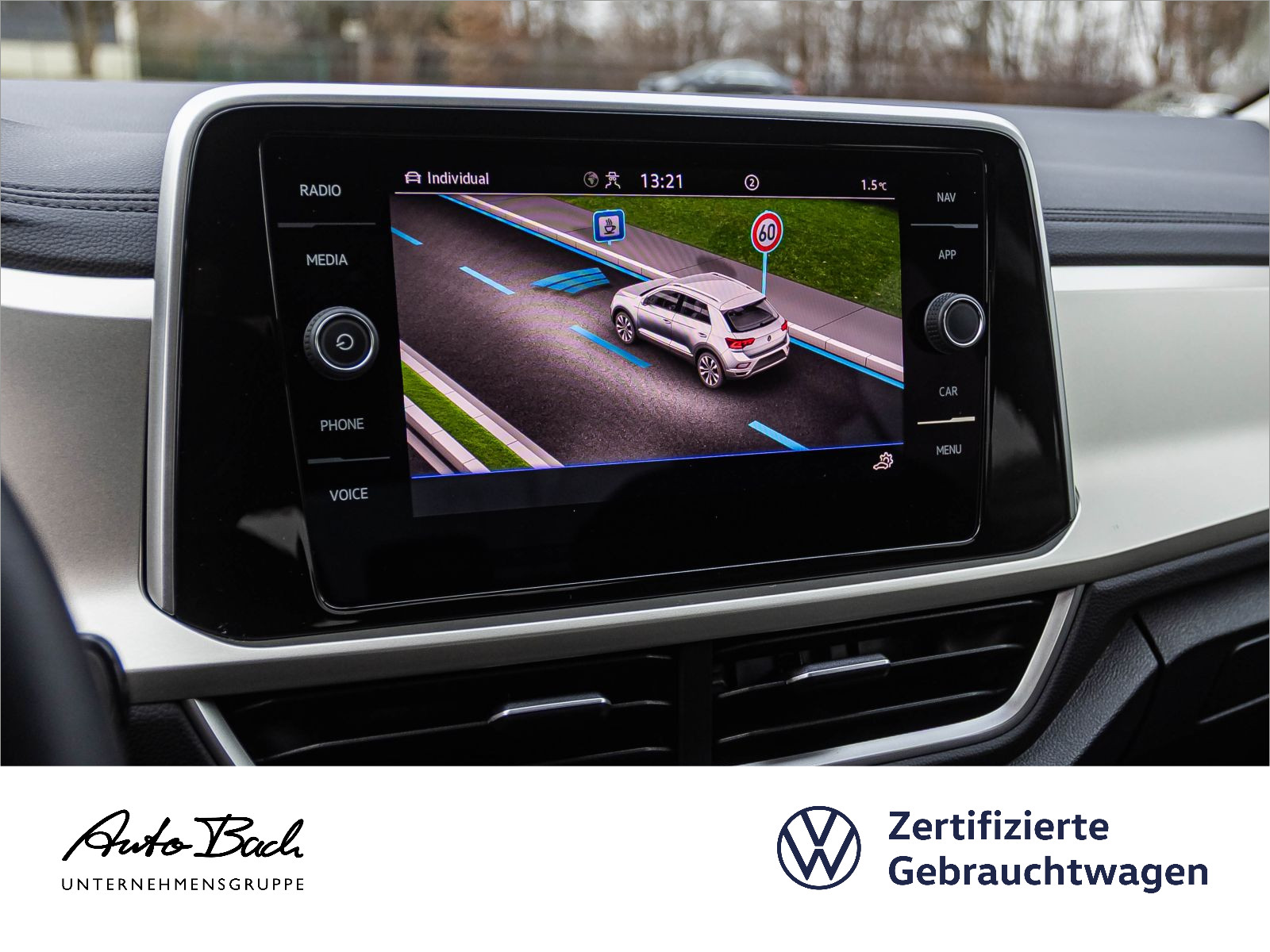 Volkswagen T-Roc 1.5 TSI MOVE DSG Navi LED CarPlay EPH DAB