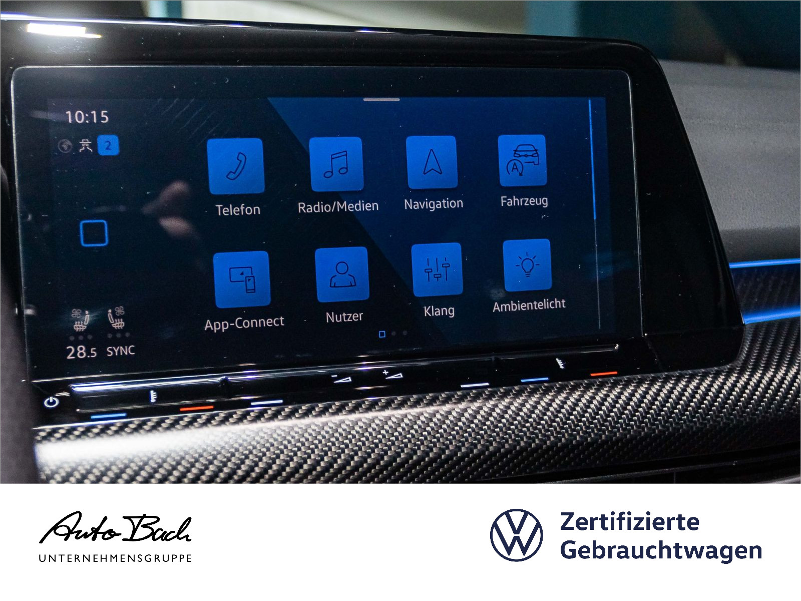 Volkswagen Golf VIII R 2.0 TSI DSG 20 Years, Panoramadach, Leder, LED-Matrix, Navi, Harman Kardon