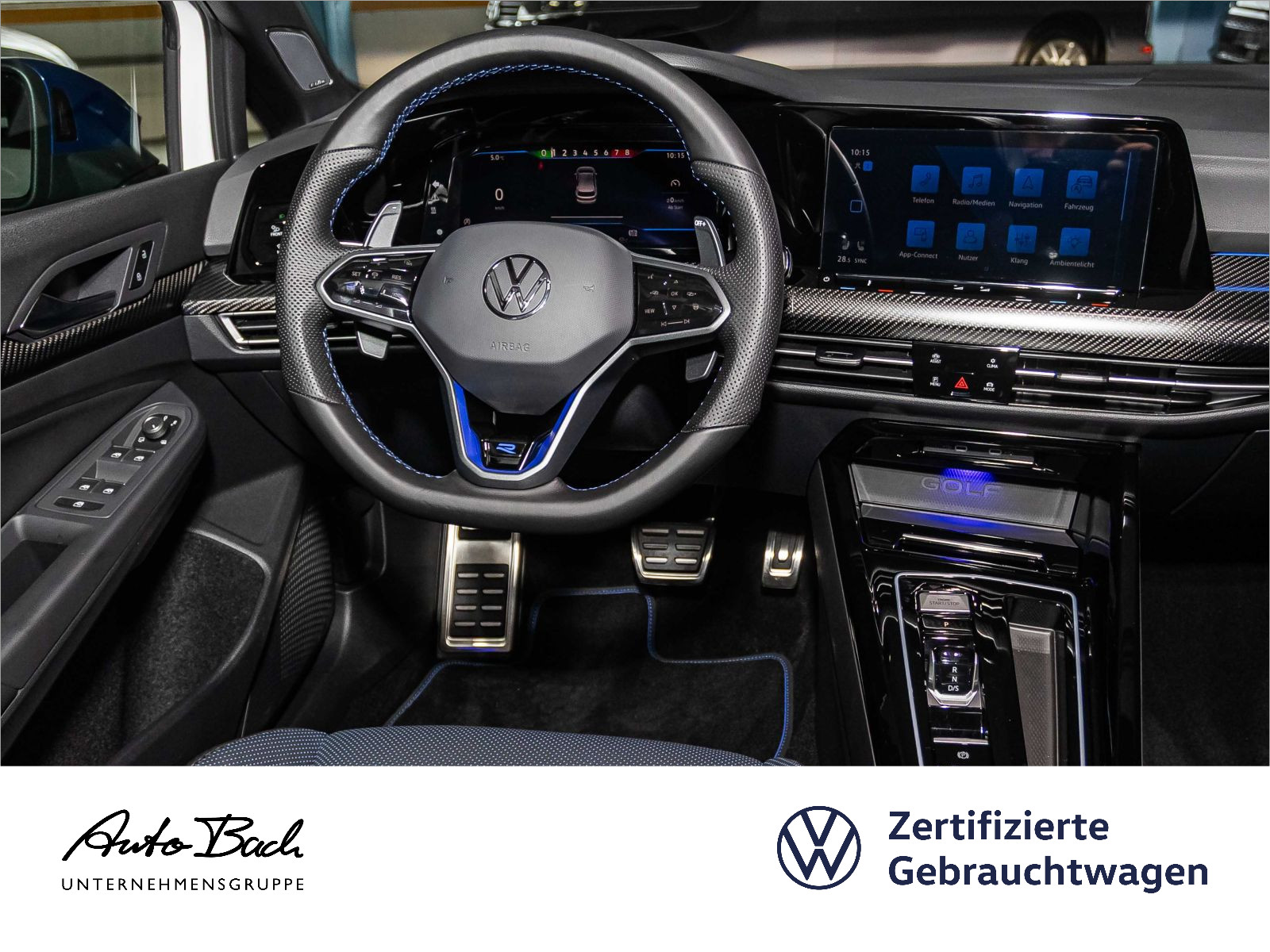 Volkswagen Golf VIII R 2.0 TSI DSG 20 Years, Panoramadach, Leder, LED-Matrix, Navi, Harman Kardon