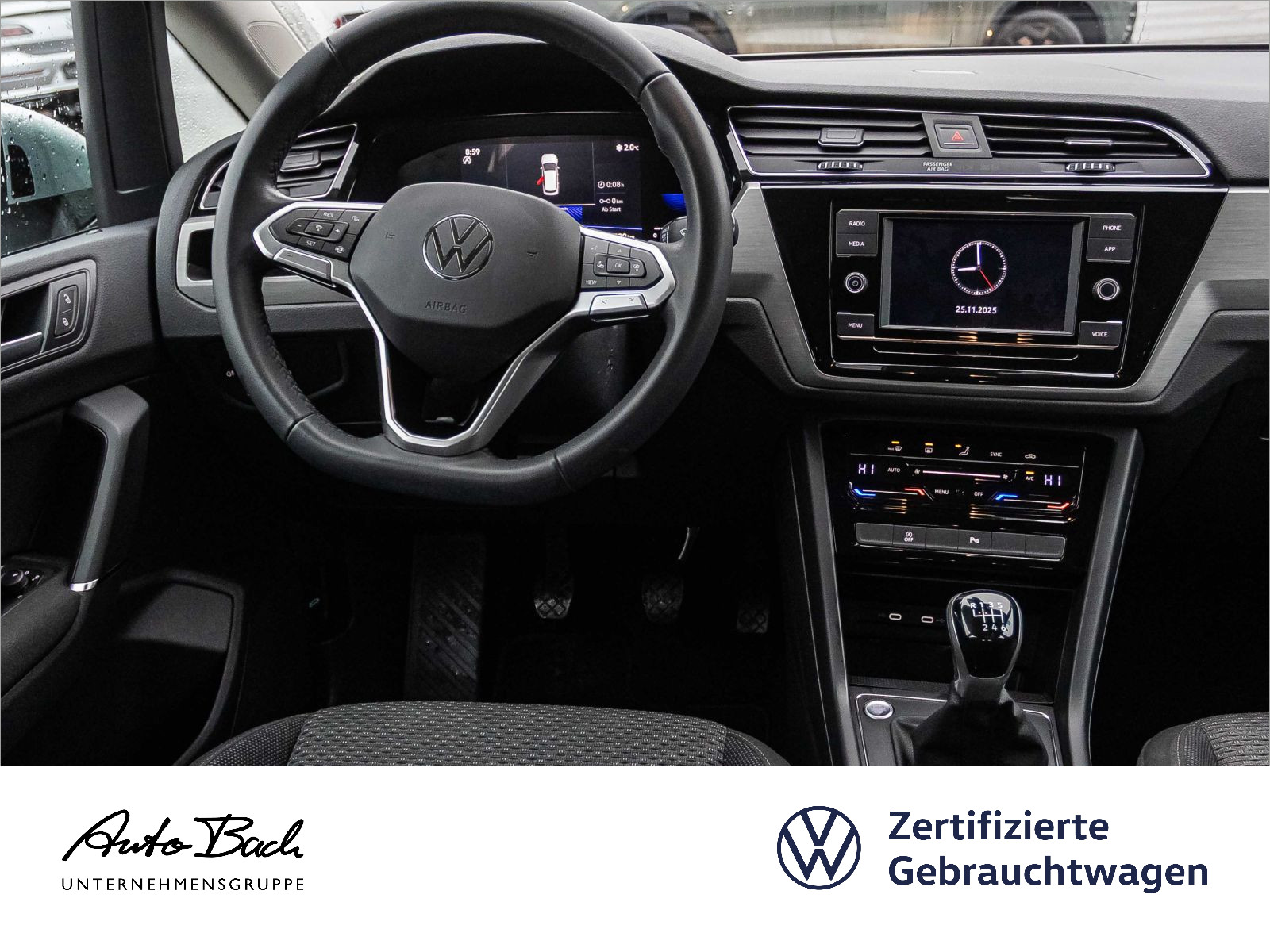 Volkswagen Touran 1.5TSI Comfortline Klimaautomatik ACC EPH