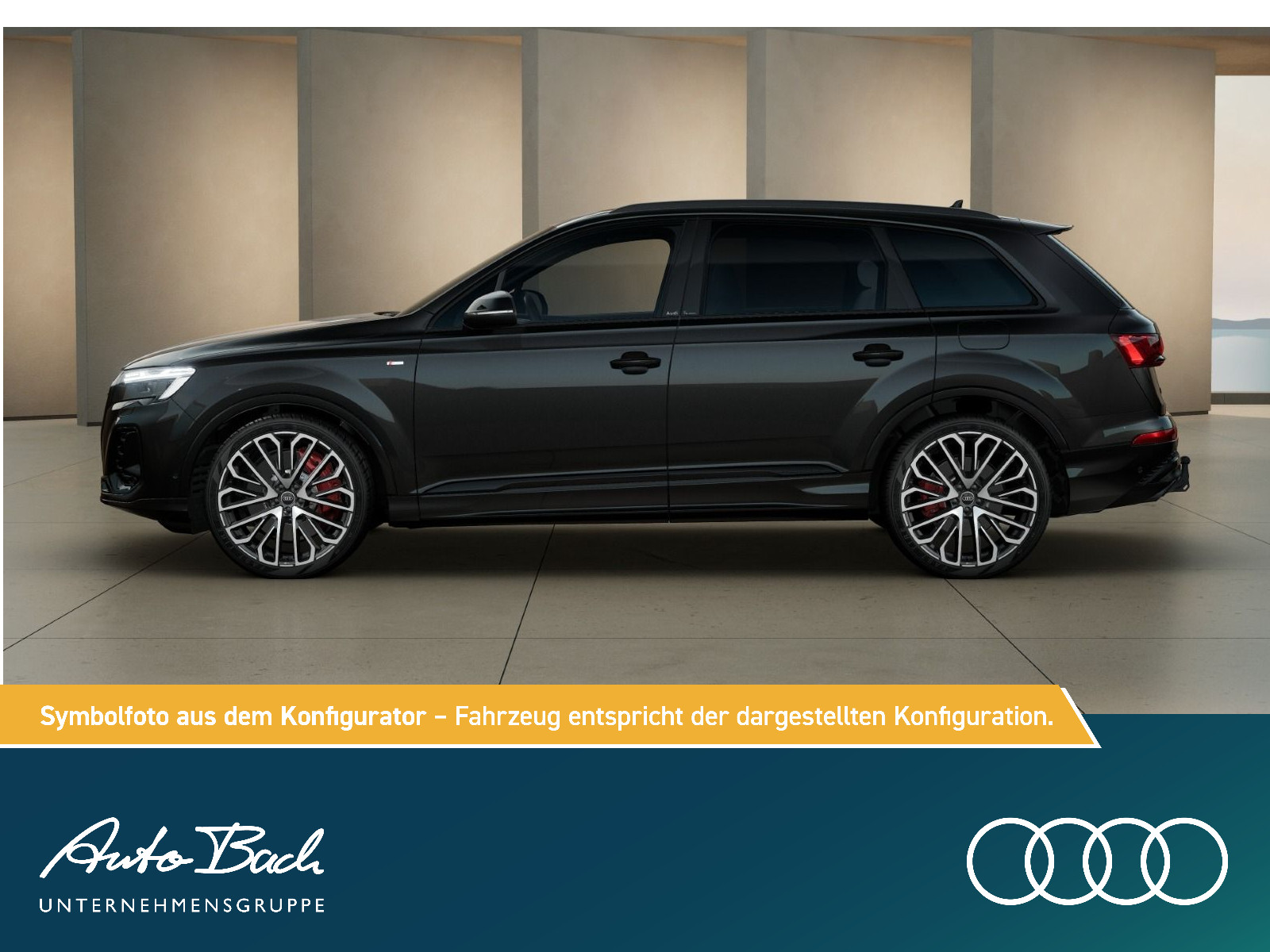 Audi Q7 S line TFSI e 290kW  22" AIR Allradenkung HUD PANO B&O  Massage