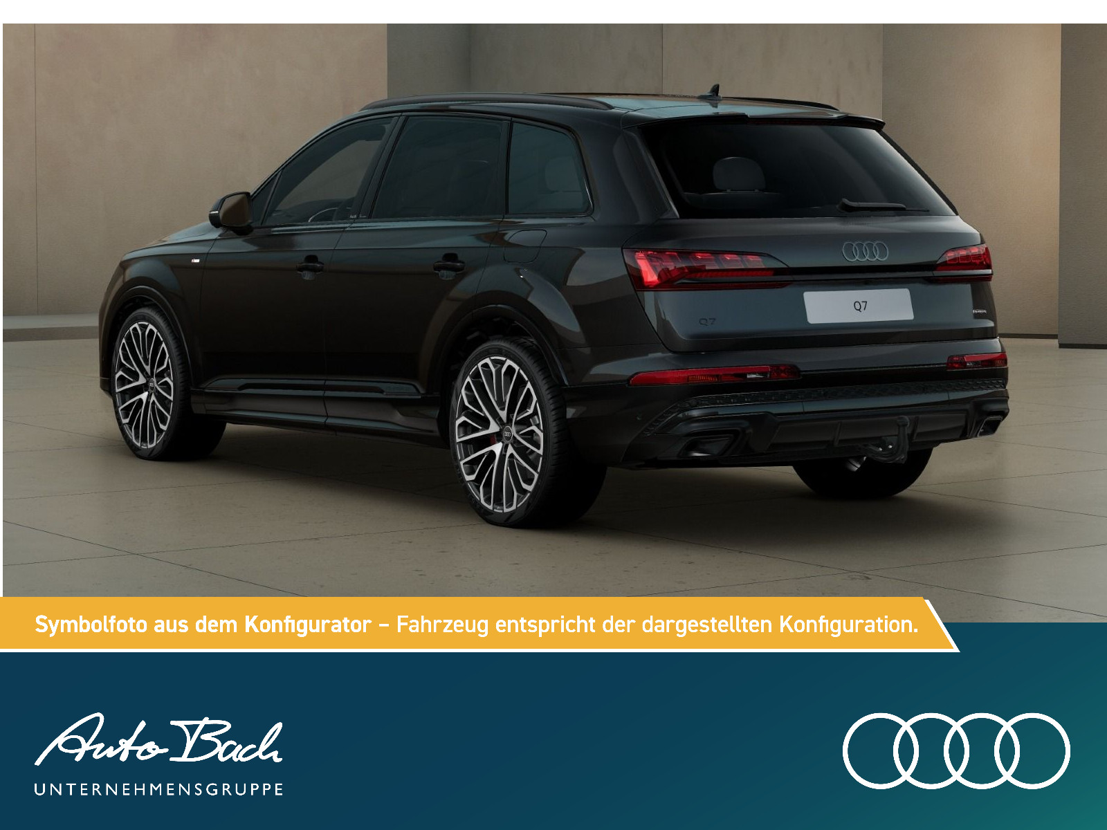 Audi Q7 S line TFSI e 290kW  22" AIR Allradenkung HUD PANO B&O  Massage