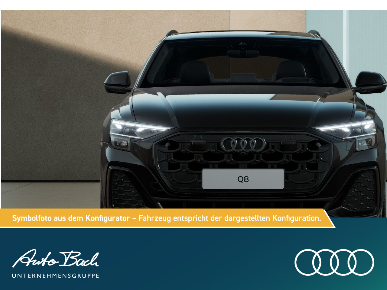 Audi Q8 S-Line TDI quattro 210kW  23" Allradlenkung  B&O-Premium Pano HUD