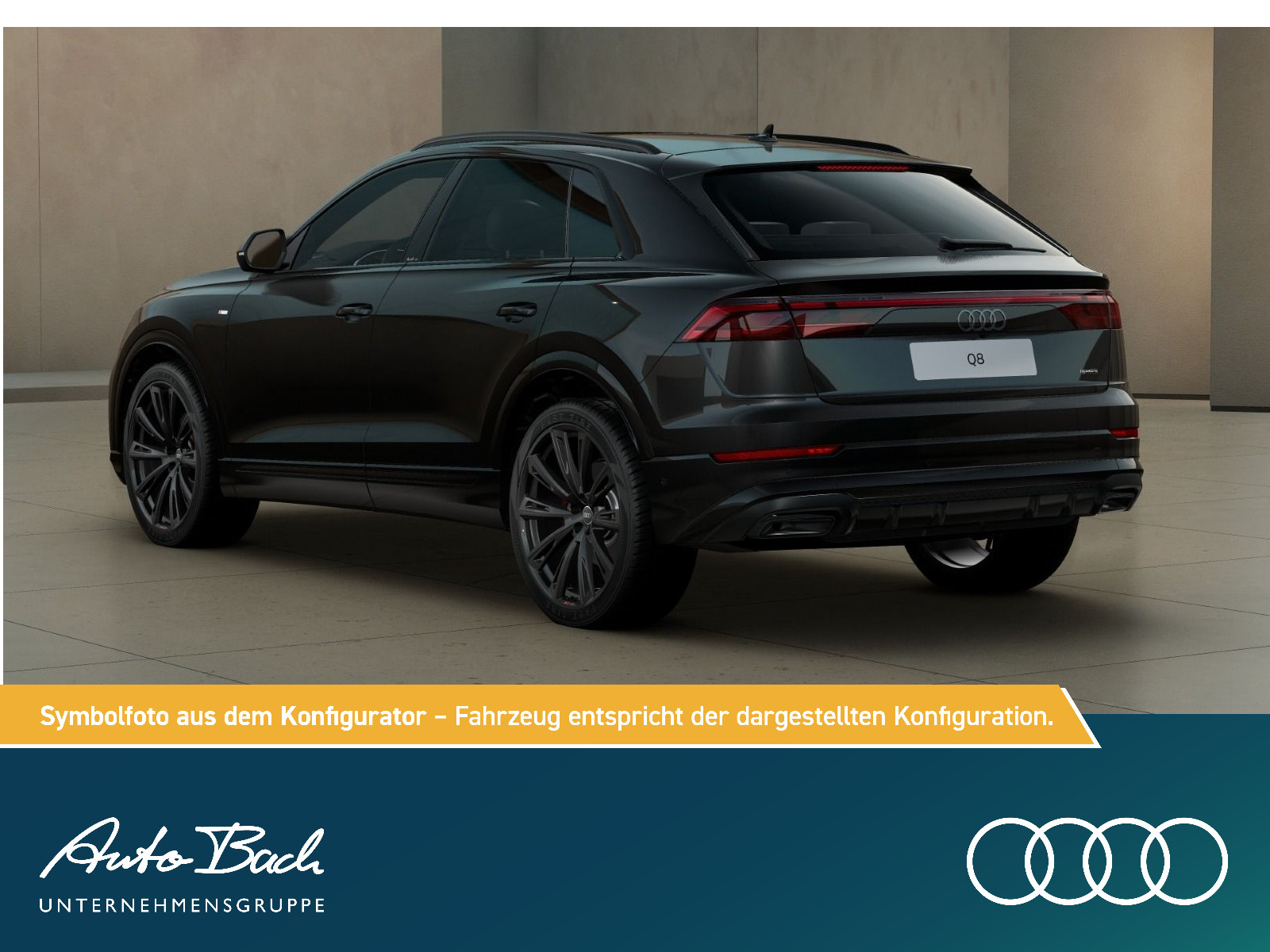Audi Q8 S-Line TDI quattro 210kW  23" Allradlenkung  B&O-Premium Pano HUD
