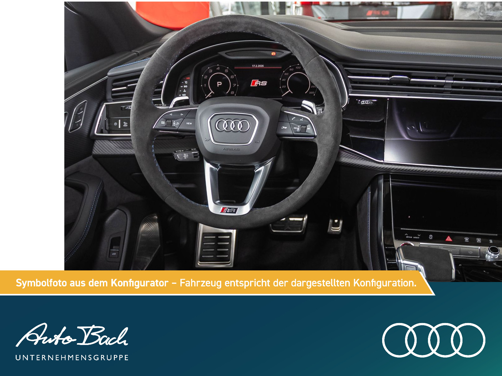 Audi RS Q8 performance 640PS Keramik/202T€/B&O/305km/H/ -Adv.-Fahrwerkspaket