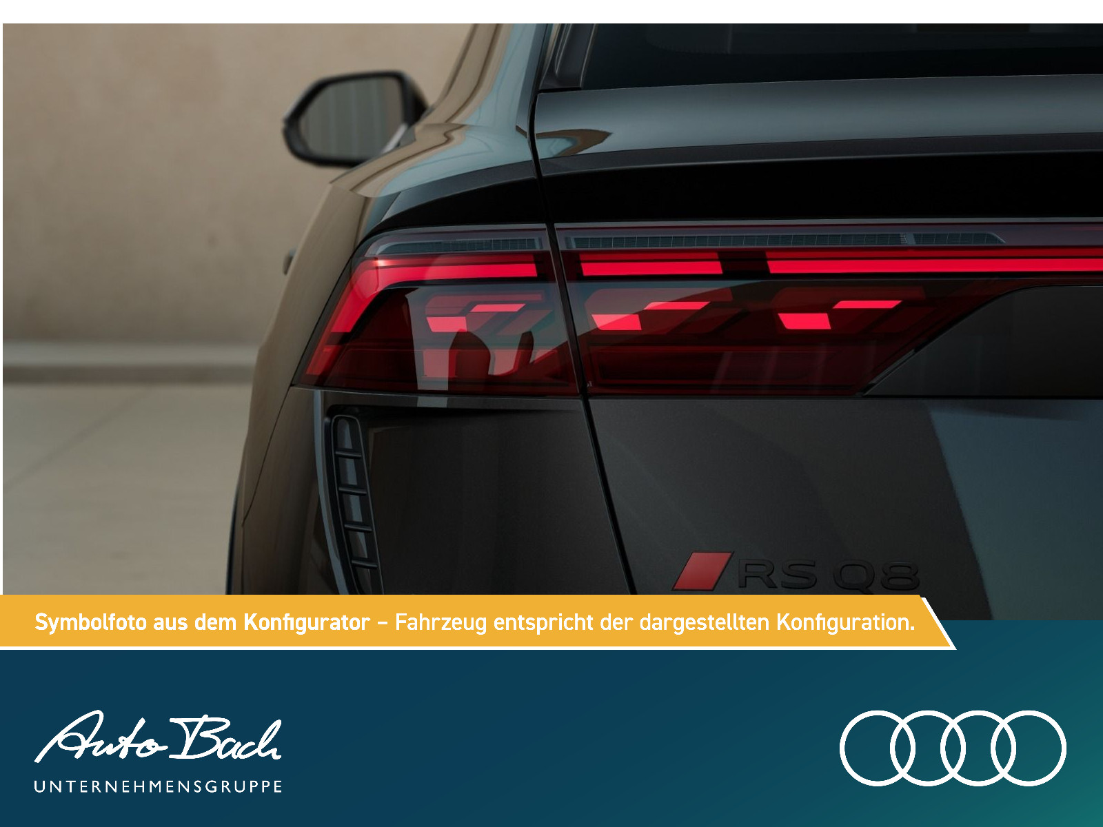 Audi RS Q8 performance 471 kW  Fahrwerkspaket & B&O-Advanced  202.495 UPE