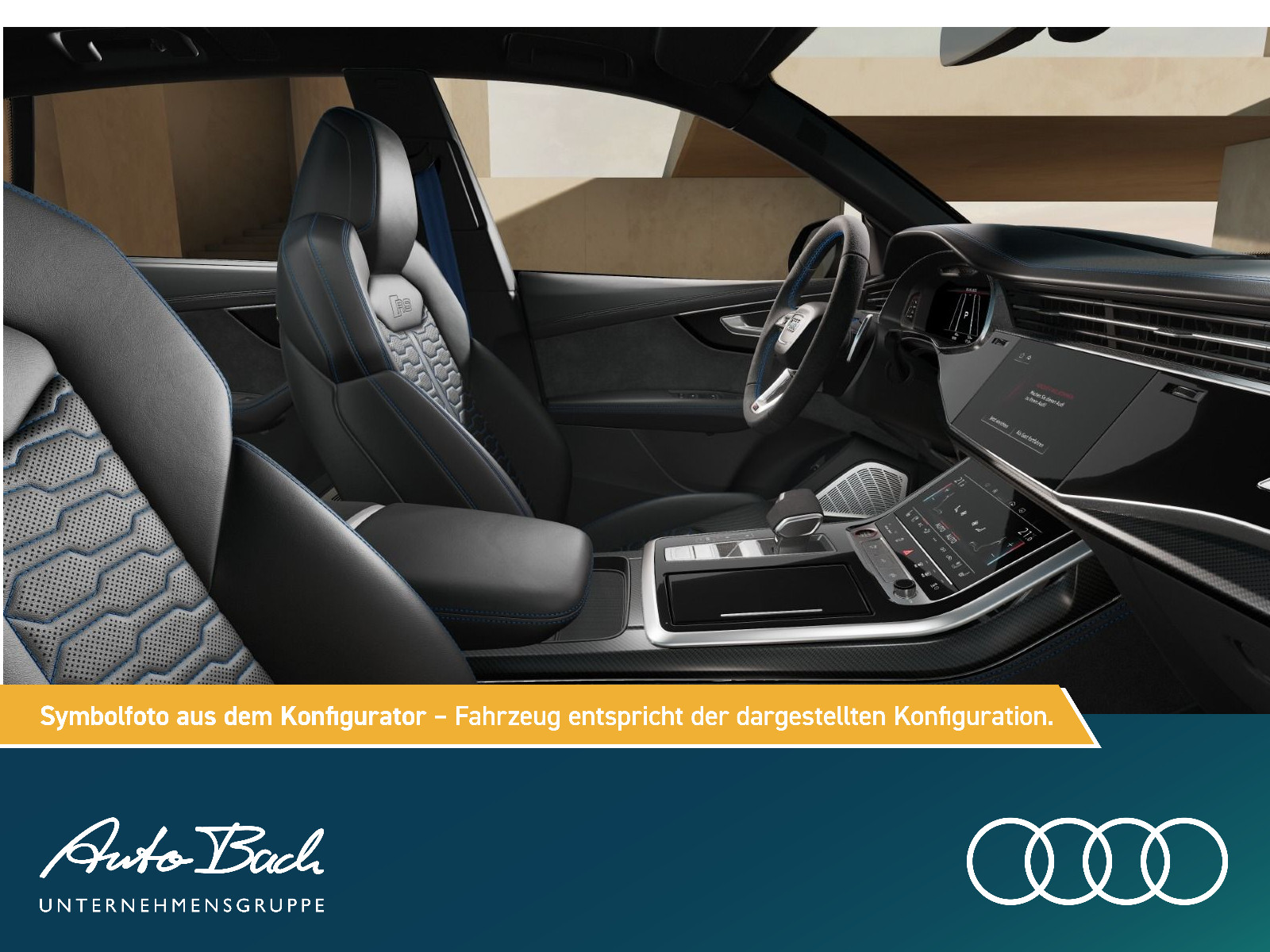 Audi RS Q8 performance 471 kW  Fahrwerkspaket & B&O-Advanced  202.495 UPE