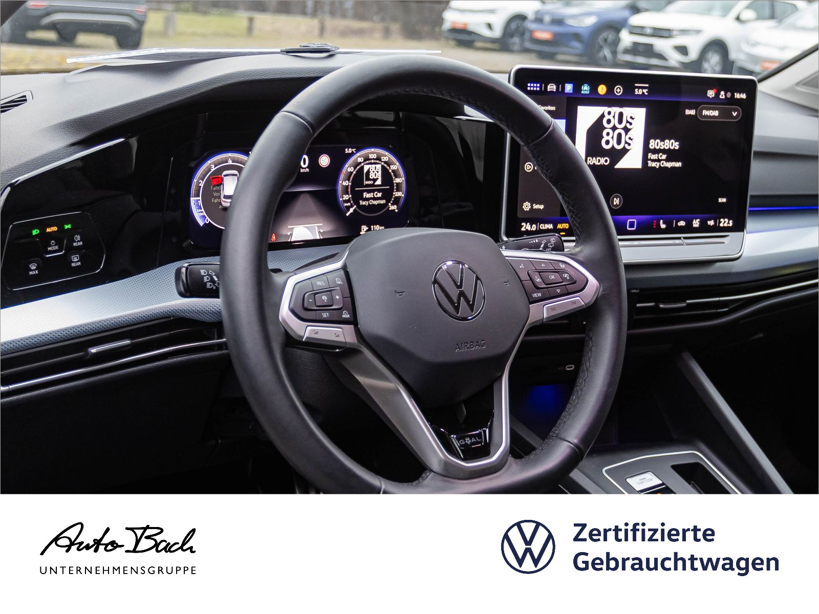Volkswagen Golf VIII 1.5 eTSI Goal DSG LED CarPlay ACC EPH