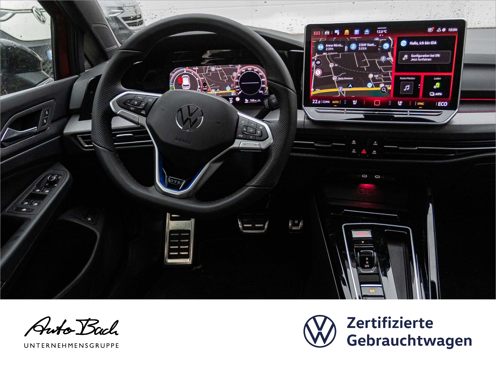 Volkswagen Golf VIII GTE 1.5 TSI DSG eHybrid, Panoramadach, LED-Matrix, Navi, Leder