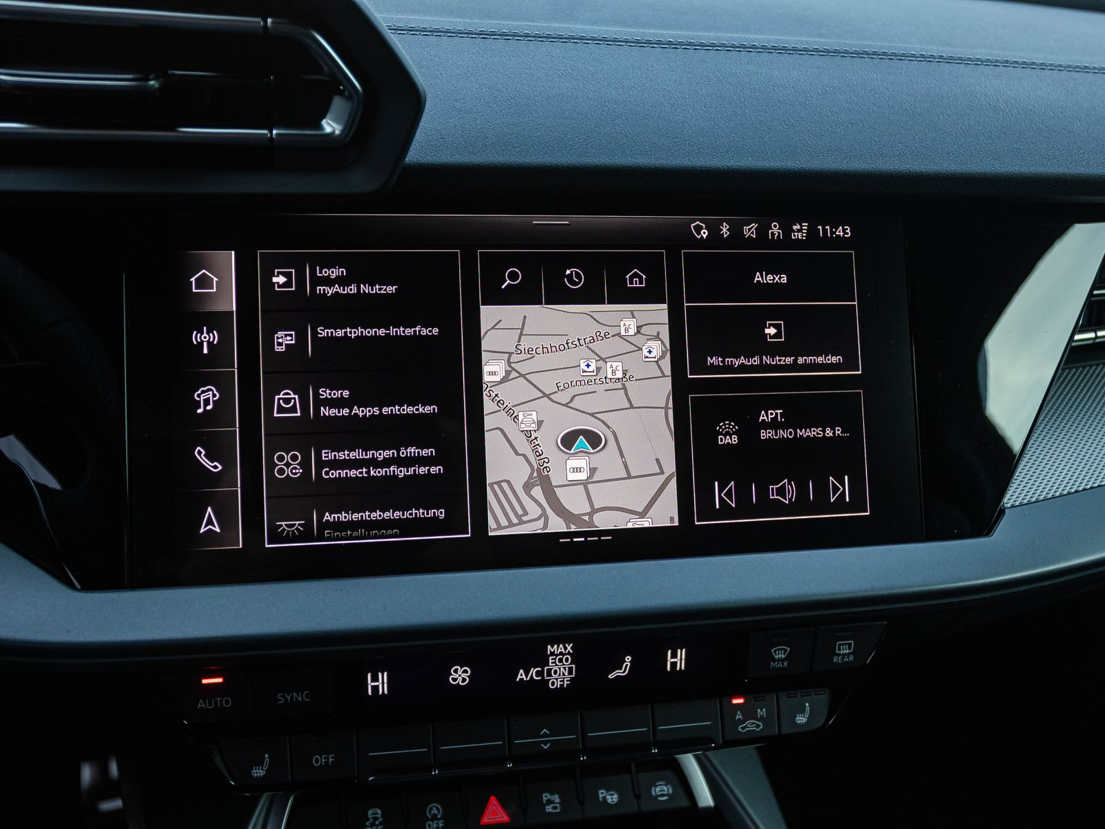 Audi A3 Sportback S line TFSI 110 kW Stronic Business Plus Klimatisierung Plus S-Interieur