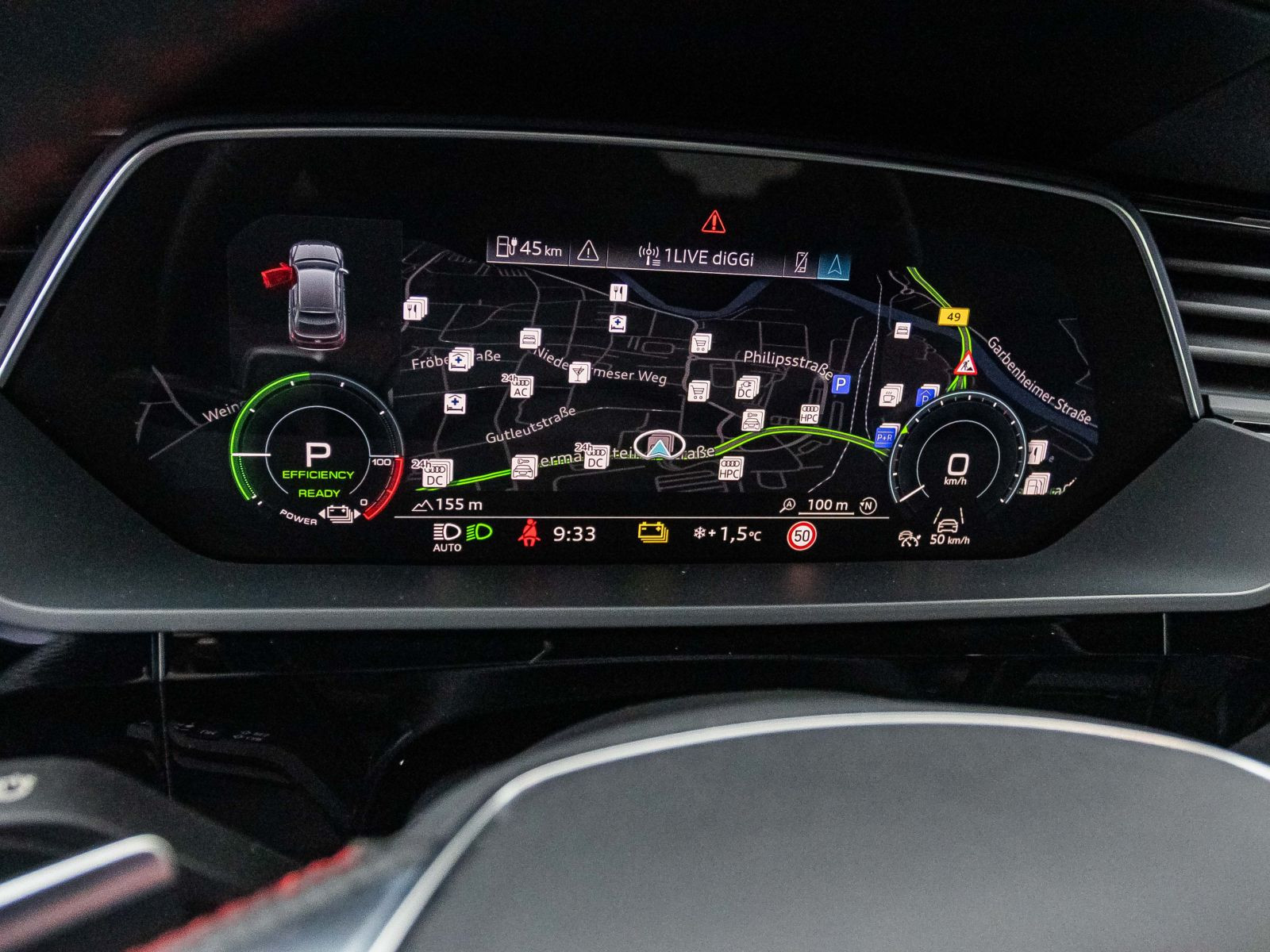 Audi Q8 Sportback e-tron S line Standklima Luftfederung