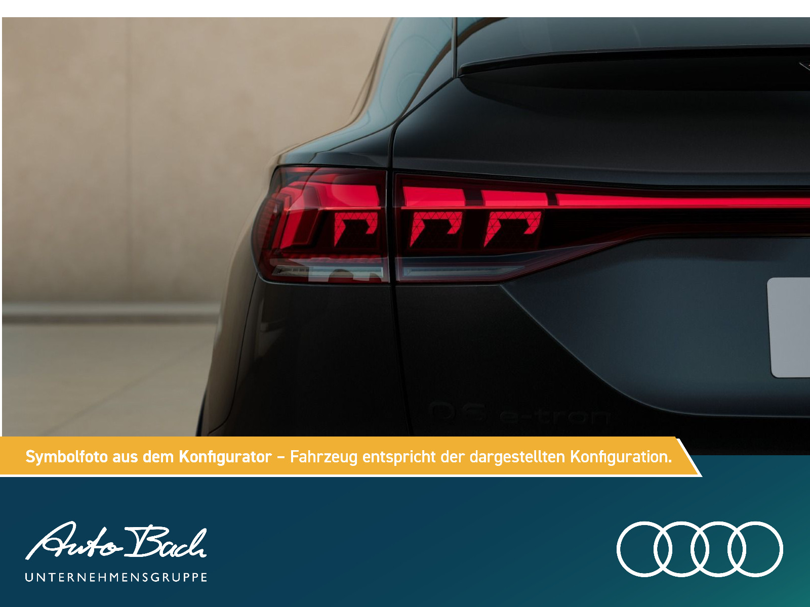 Audi Q6 Sportback e-tron quattro S Line business AHK Pano Tech pro   315 kW