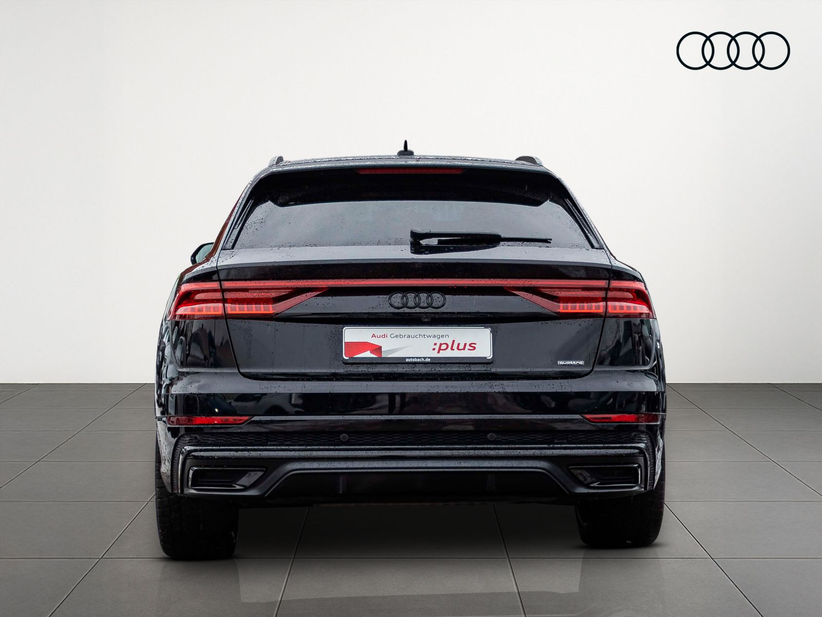 Audi Q8 S line 55TFSI e AHK Navi LED Standklima Luftfederung