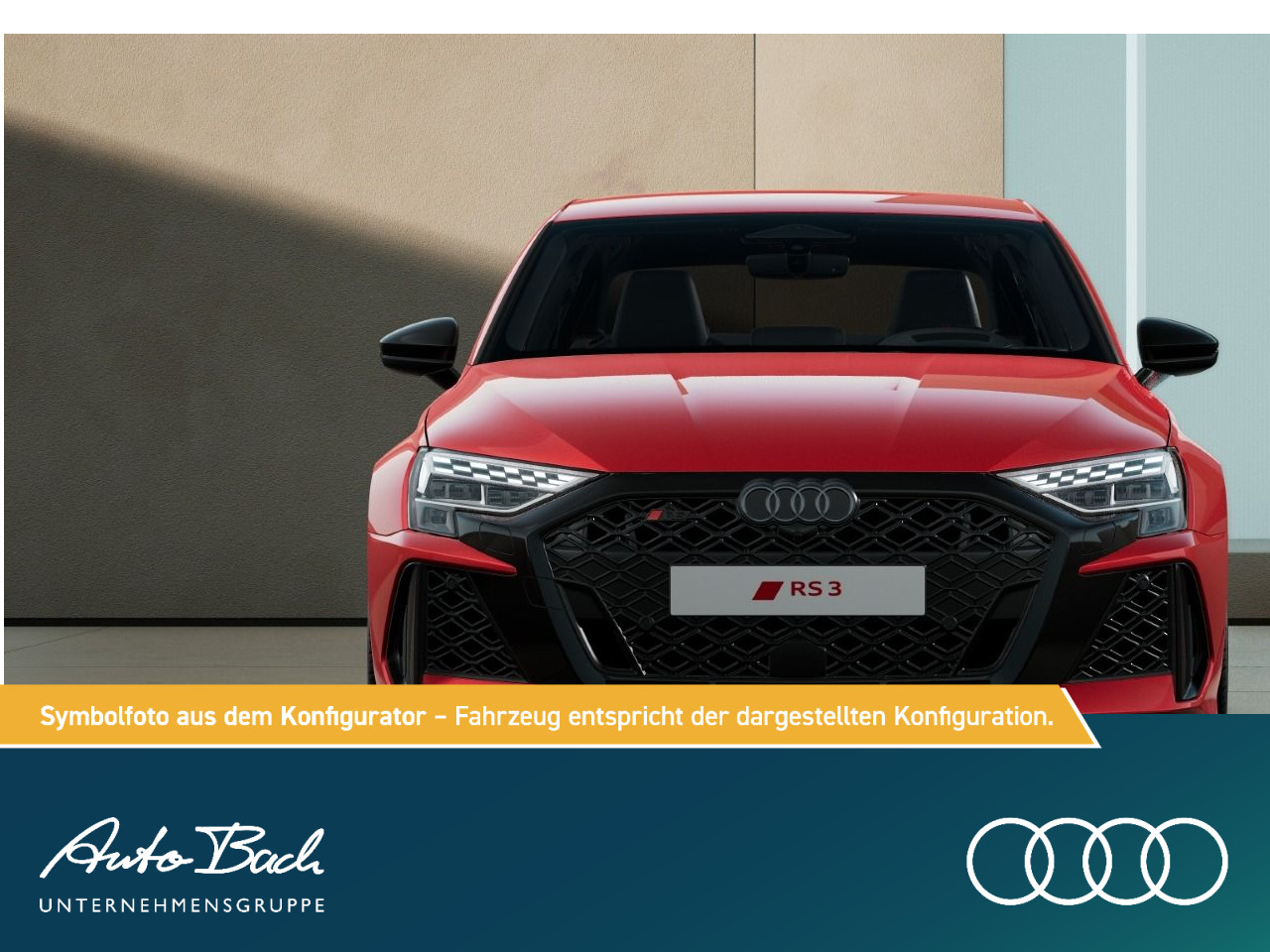 Audi RS 3 Limousine 294 kW RS-Abgas Navi-Paket Adapt.-Fahrwerk