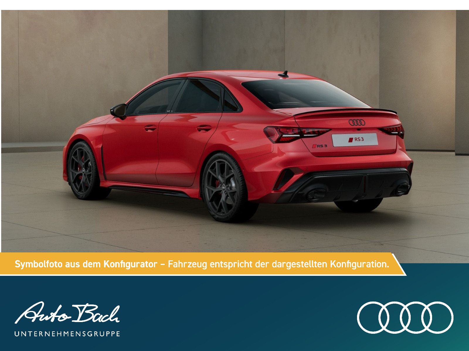 Audi RS 3 Limousine 294 kW RS-Abgas Navi-Paket Adapt.-Fahrwerk