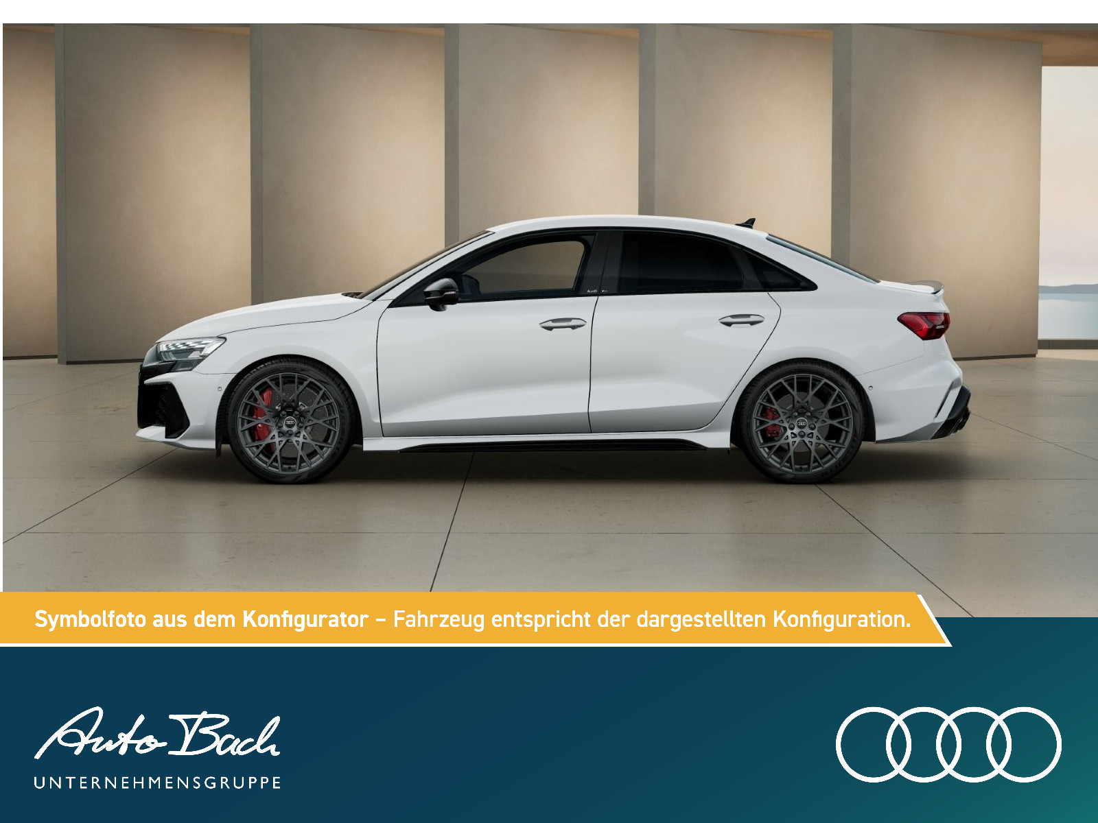 Audi RS 3 Limousine 294 kW  RS-Abgas RS-Sitze  280km/H Navi-Paket Matrix