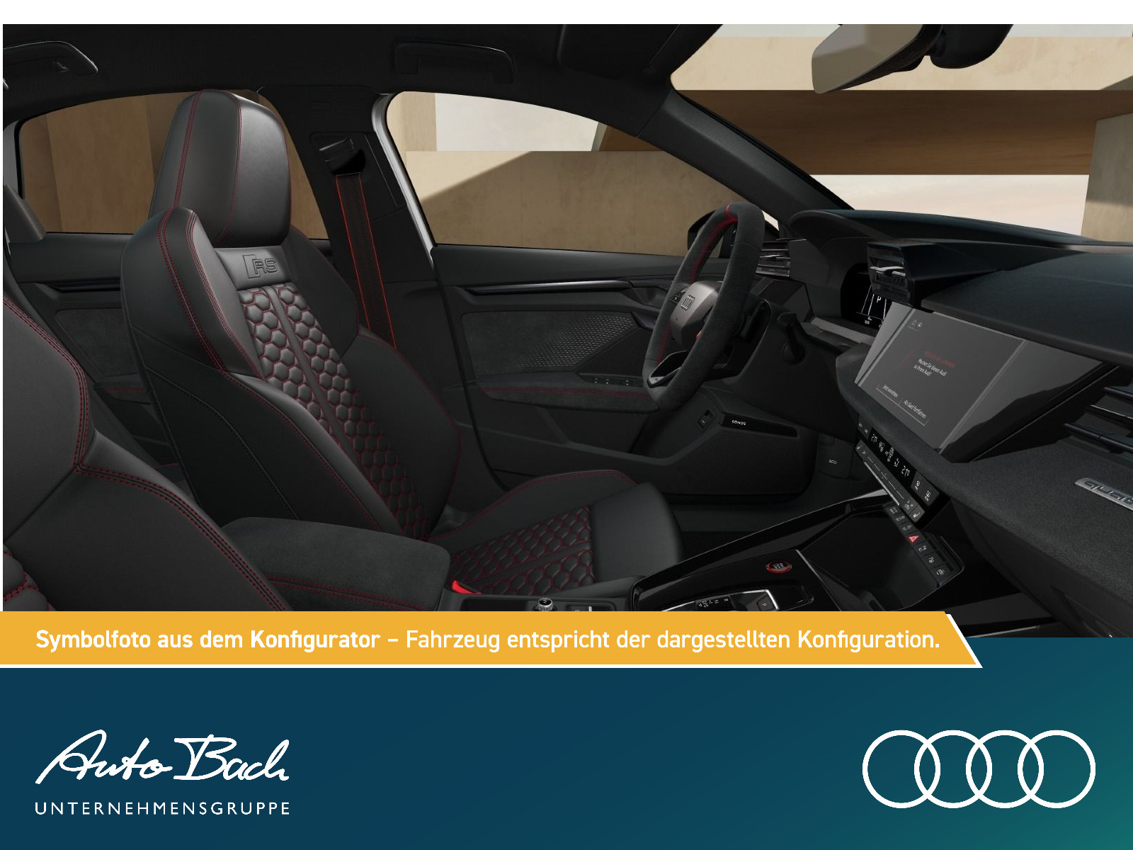 Audi RS 3 Limousine 294 kW  RS-Abgas RS-Sitze  280km/H Navi-Paket Matrix