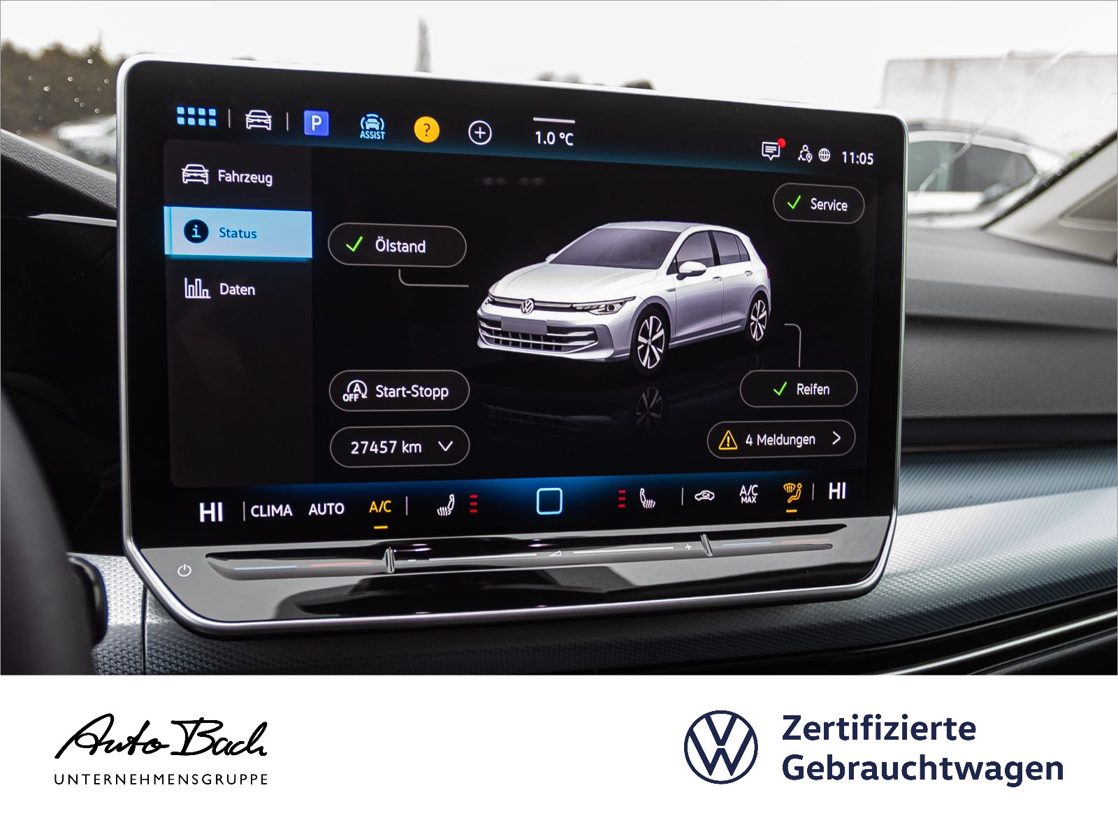 Volkswagen Golf VIII Goal 1.5 eTSI DSG Navi LED ACC EPH AHK