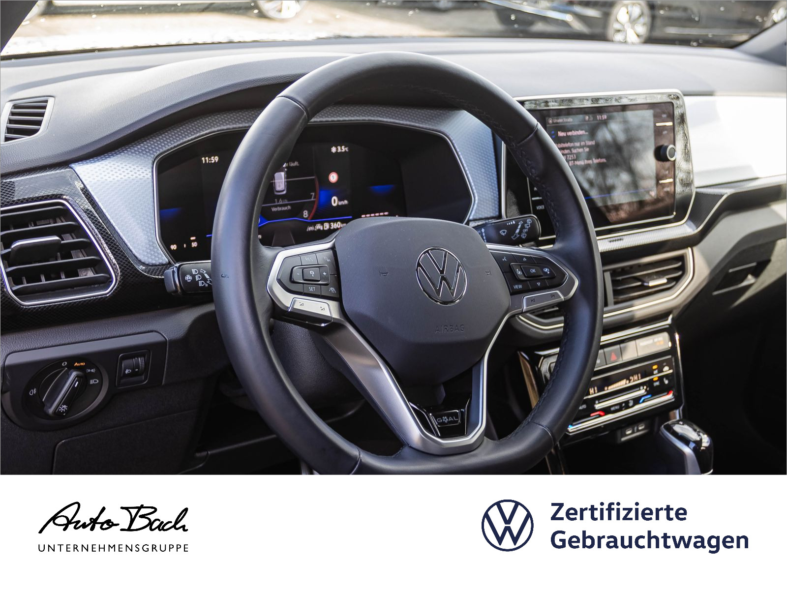 Volkswagen T-Cross 1.0 TSI DSG GOAL, AHK, Navi, LED, App-Connect